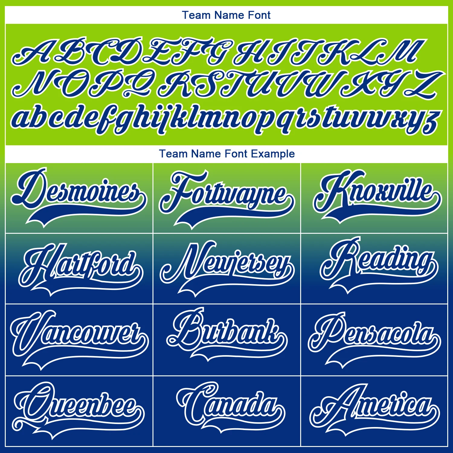 Custom Neon Green Royal-White Fade Fashion Hockey Lace Neck Jersey - Image 7