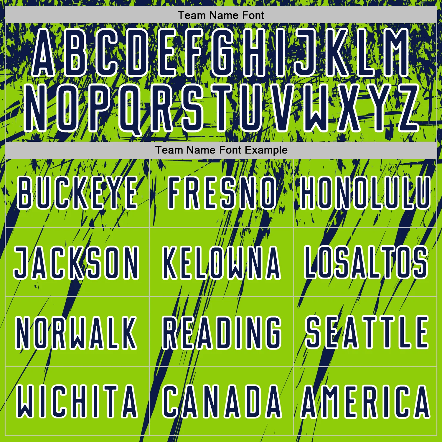 Custom Neon Green Navy-White Splash Sports Sublimation Soccer Uniform Jersey - Image 5