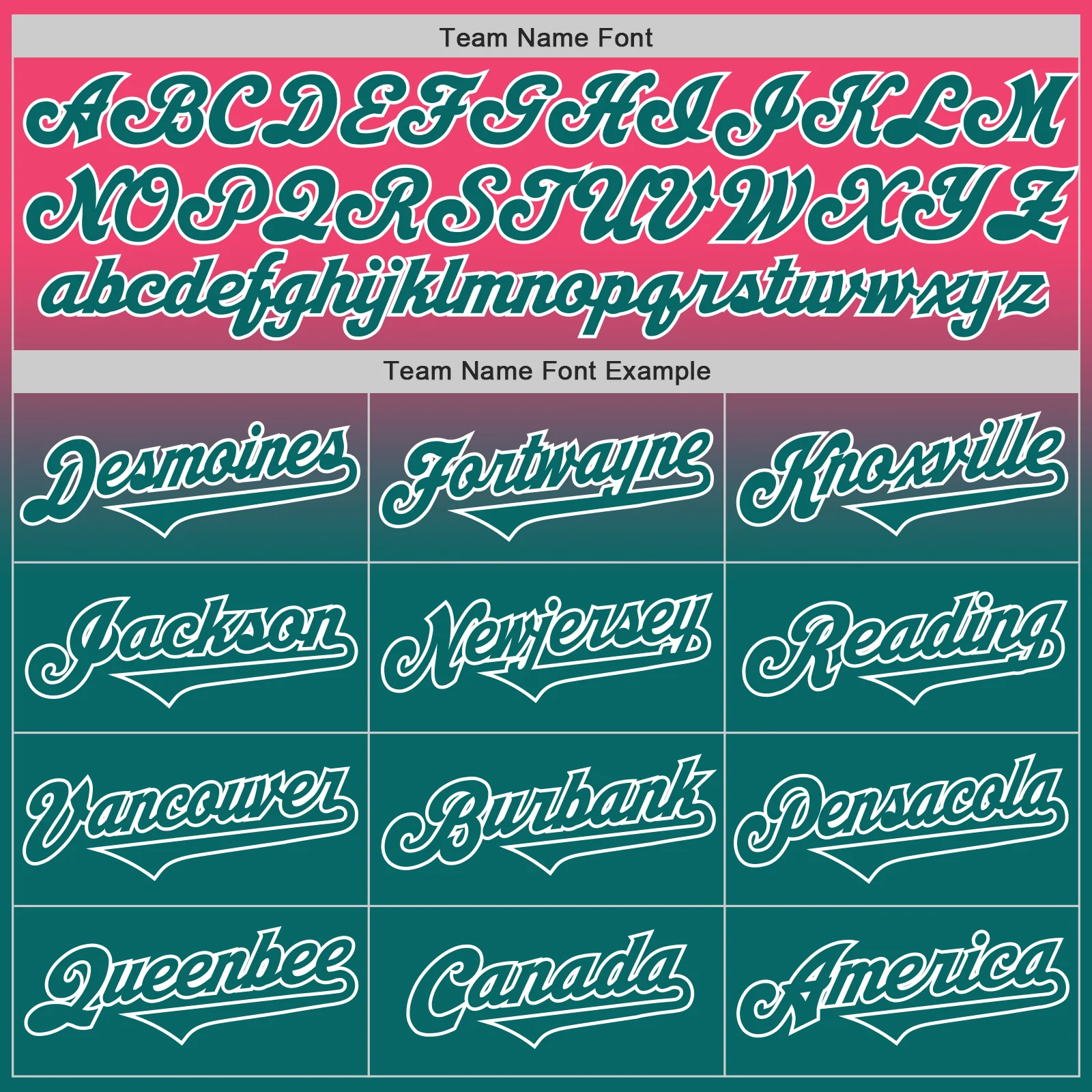 Custom Neon Pink Teal-White Authentic Fade Fashion Baseball Jersey - Image 4