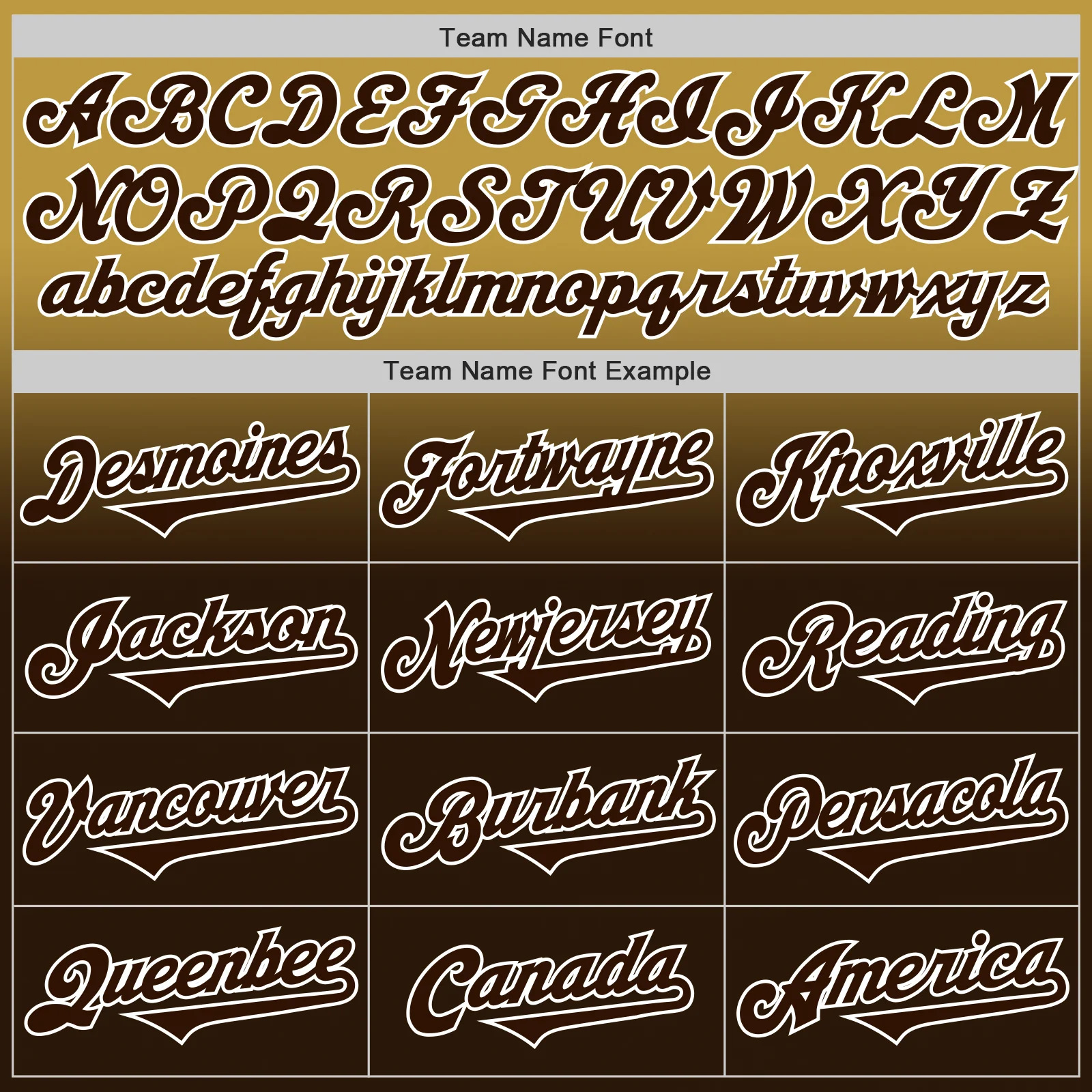 Custom Old Gold Brown-White Authentic Fade Fashion Baseball Jersey - Image 4