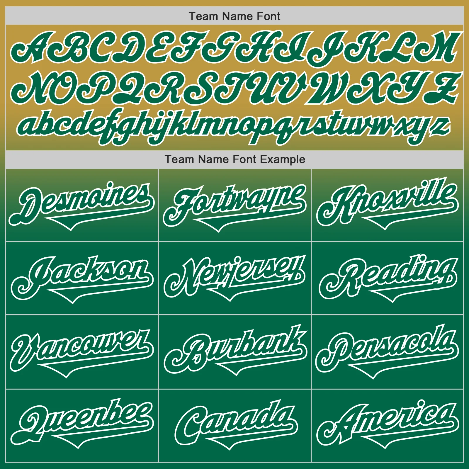 Custom Old Gold Kelly Green-White Authentic Fade Fashion Baseball Jersey - Image 4