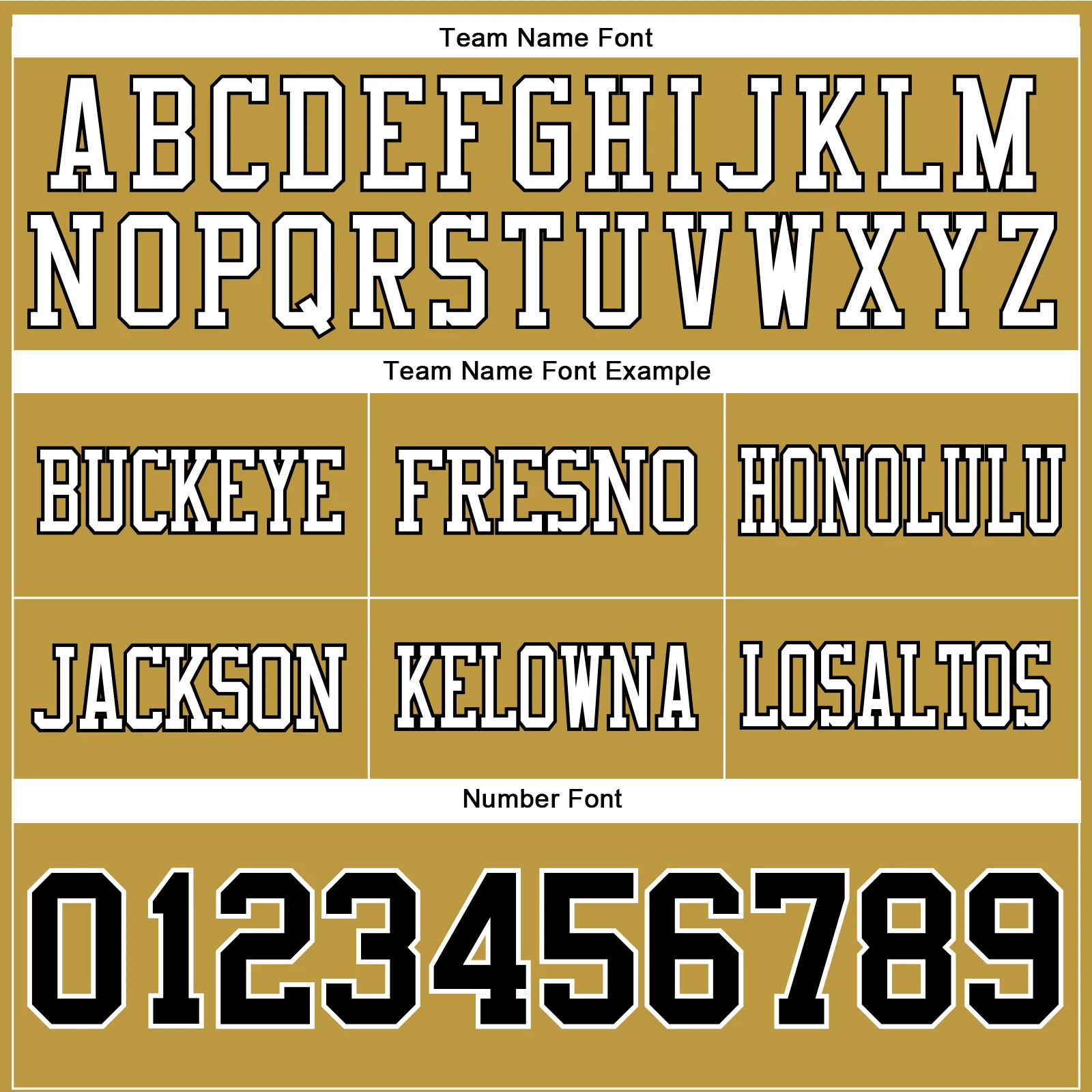 Custom Old Gold Black-White Authentic Football Jersey - Image 4