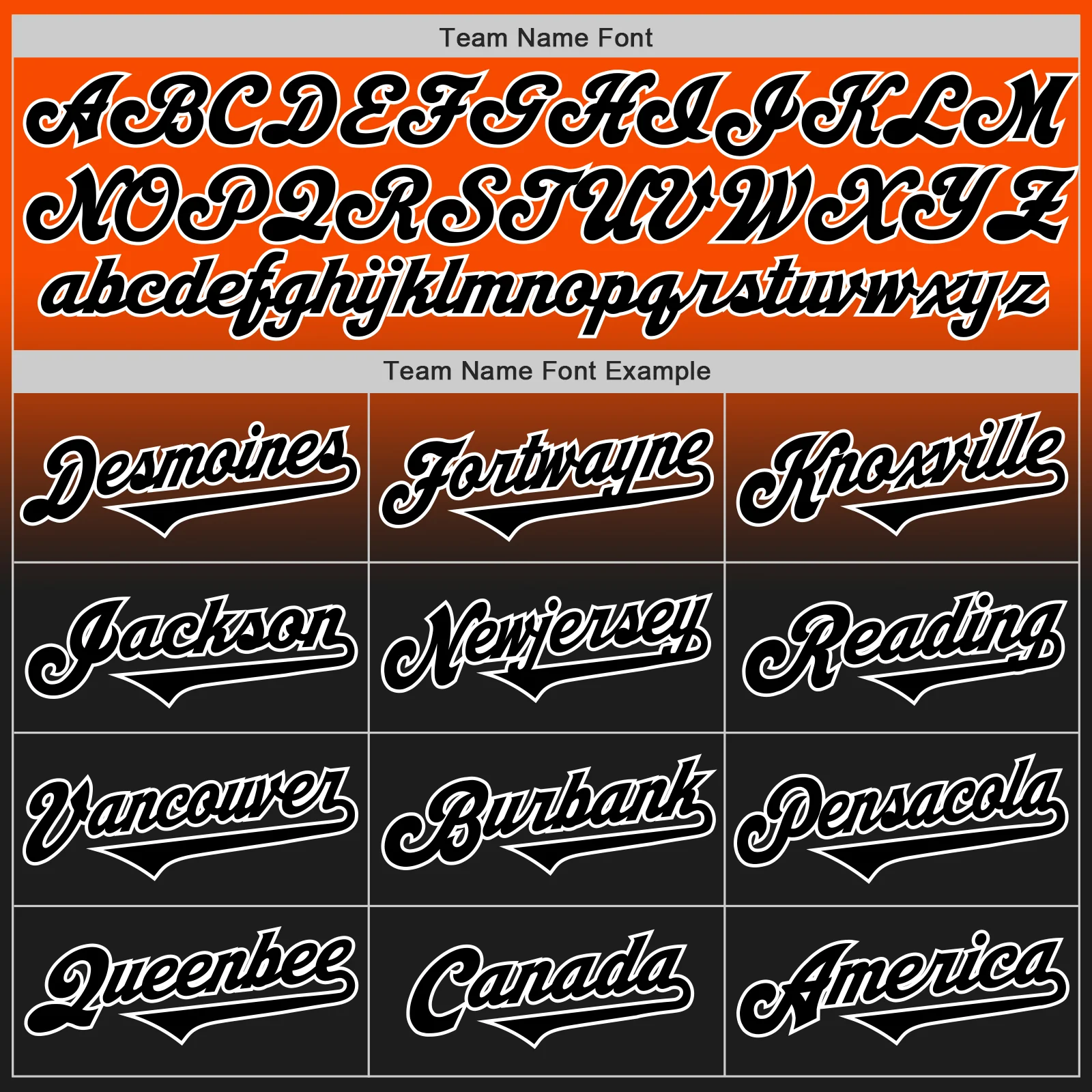 Custom Orange Black-White Authentic Fade Fashion Baseball Jersey - Image 4