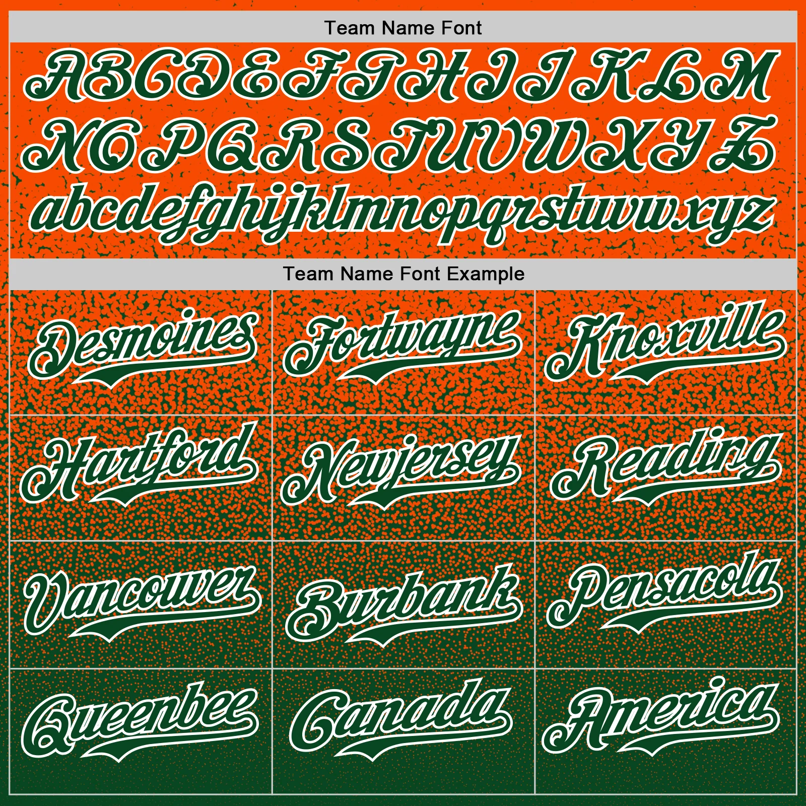 Custom Orange Green-White Fade Fashion Speckle Authentic Baseball Jersey - Image 4