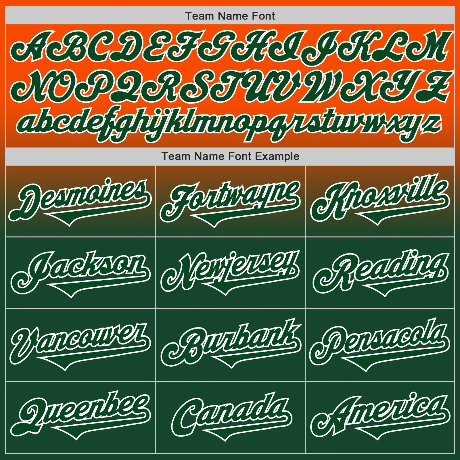 Custom Orange Green-White Authentic Fade Fashion Baseball Jersey - Image 4