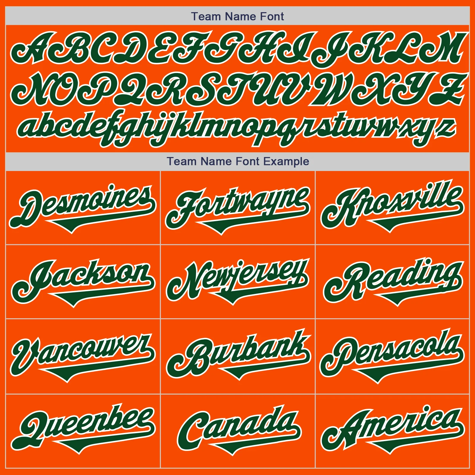 Custom Orange Green-White Authentic Two Tone Baseball Jersey - Image 4