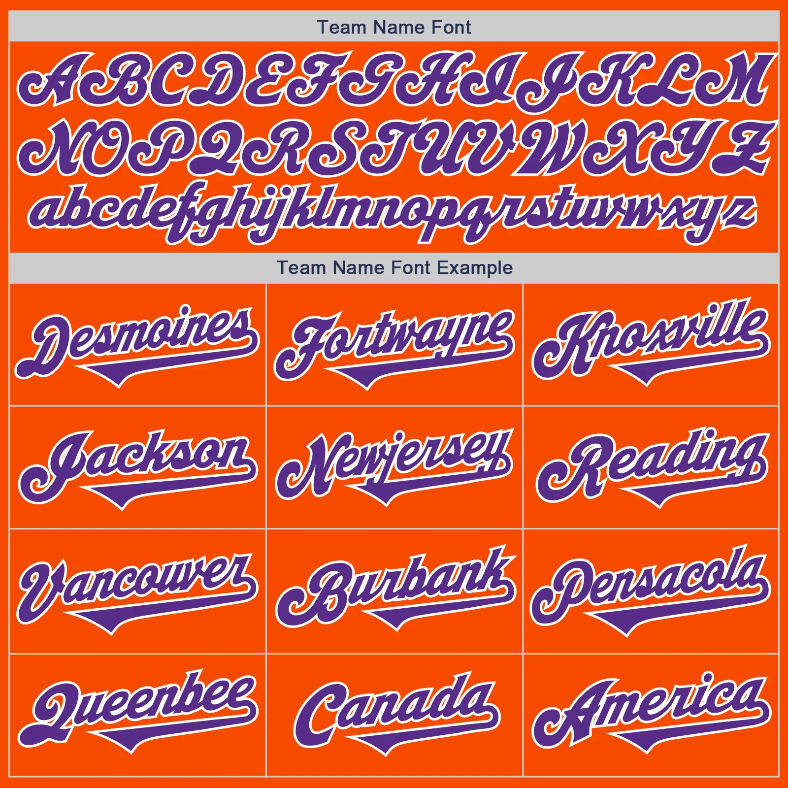 Custom Orange Purple-White Authentic Two Tone Baseball Jersey - Image 4