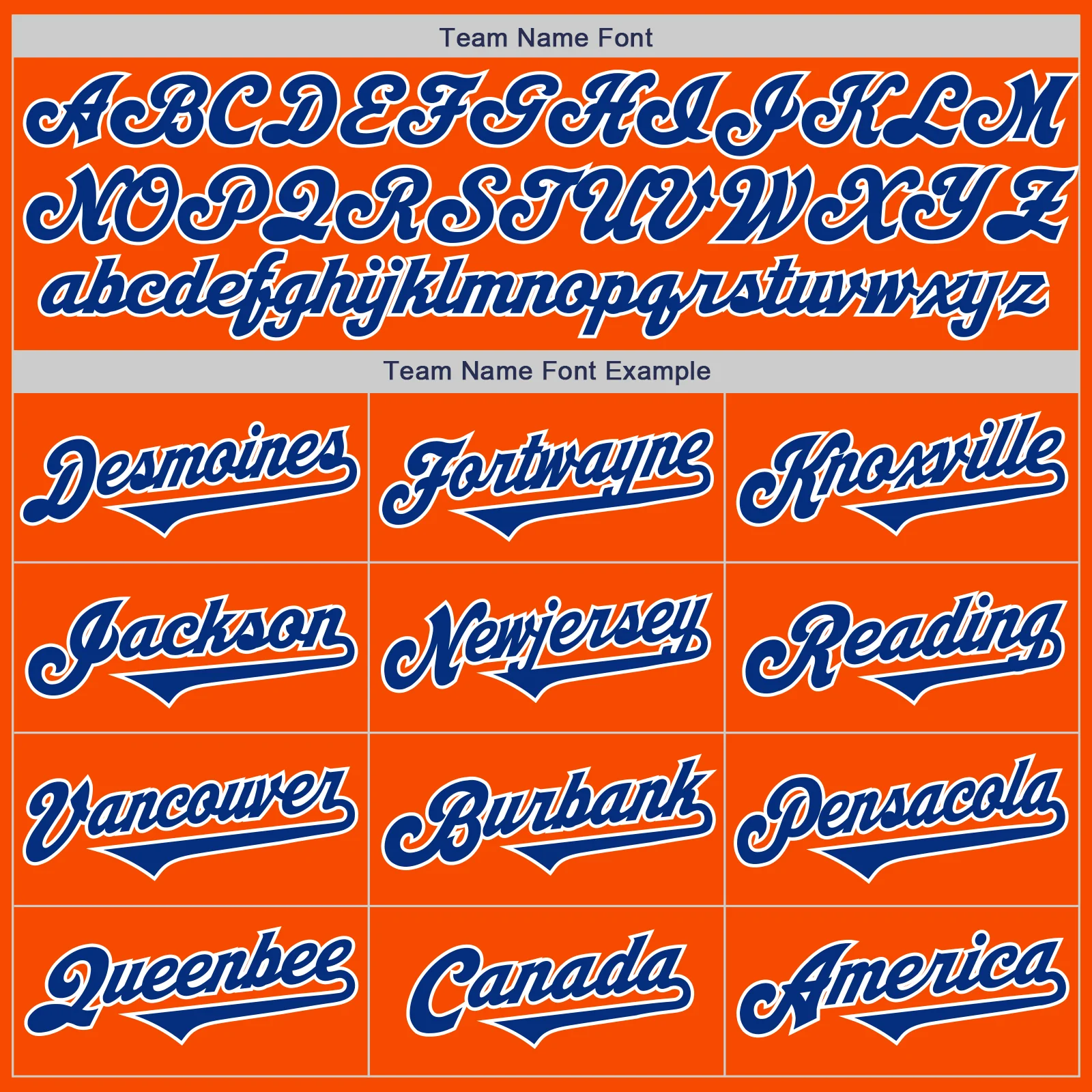 Custom Orange Royal-White Authentic Two Tone Baseball Jersey - Image 4