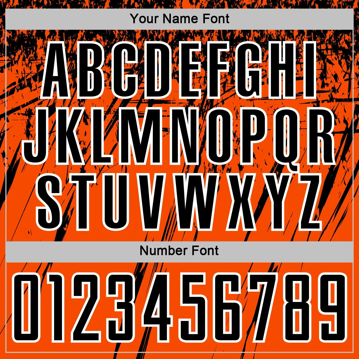 Custom Orange Black-White Splash Sports Sublimation Soccer Uniform Jersey - Image 6