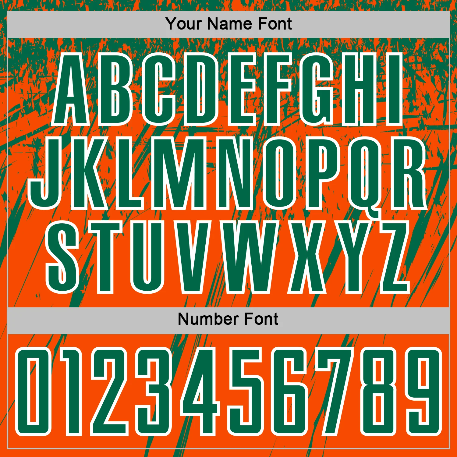 Custom Orange Kelly Green-White Splash Sports Sublimation Soccer Uniform Jersey - Image 6