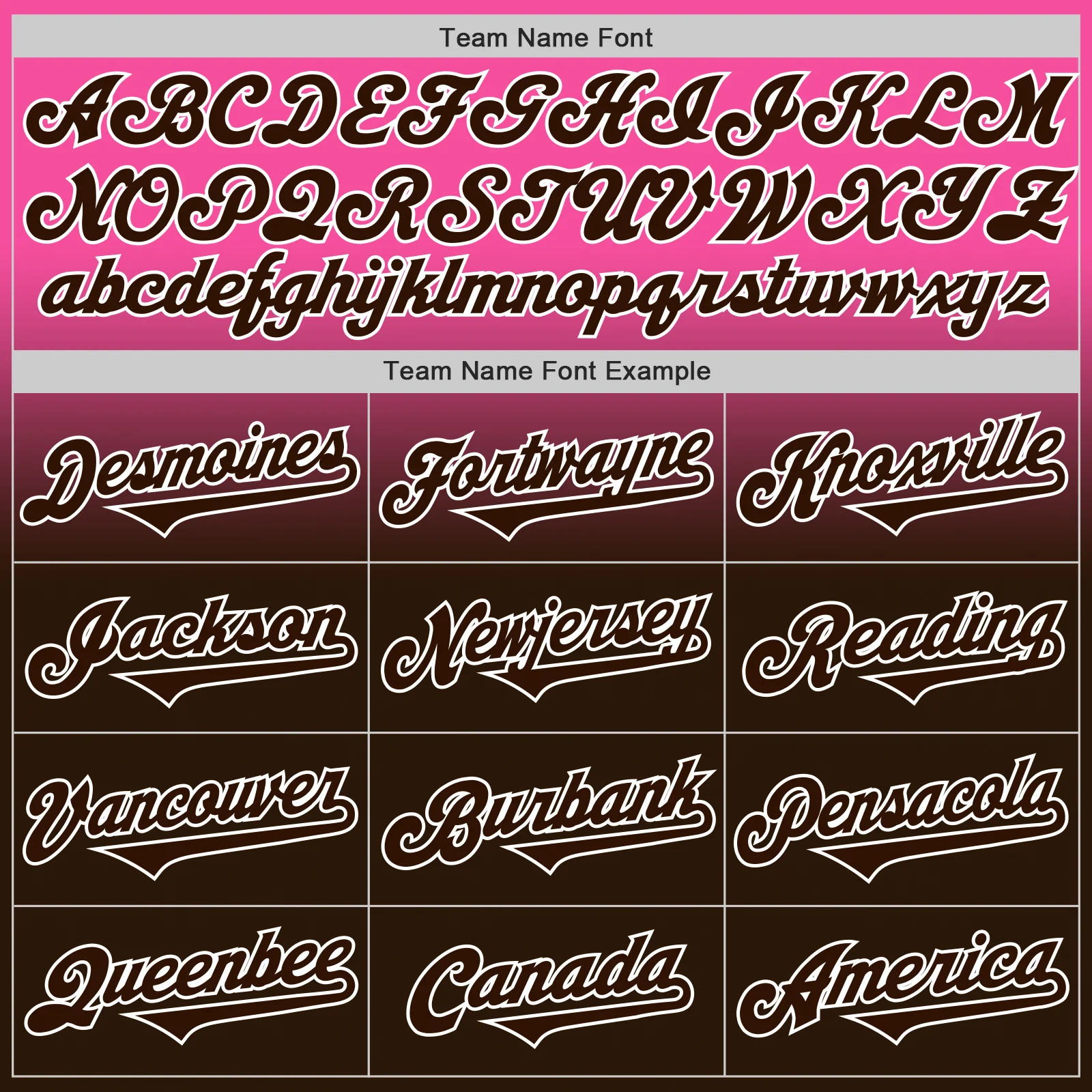 Custom Pink Brown-White Authentic Fade Fashion Baseball Jersey - Image 4