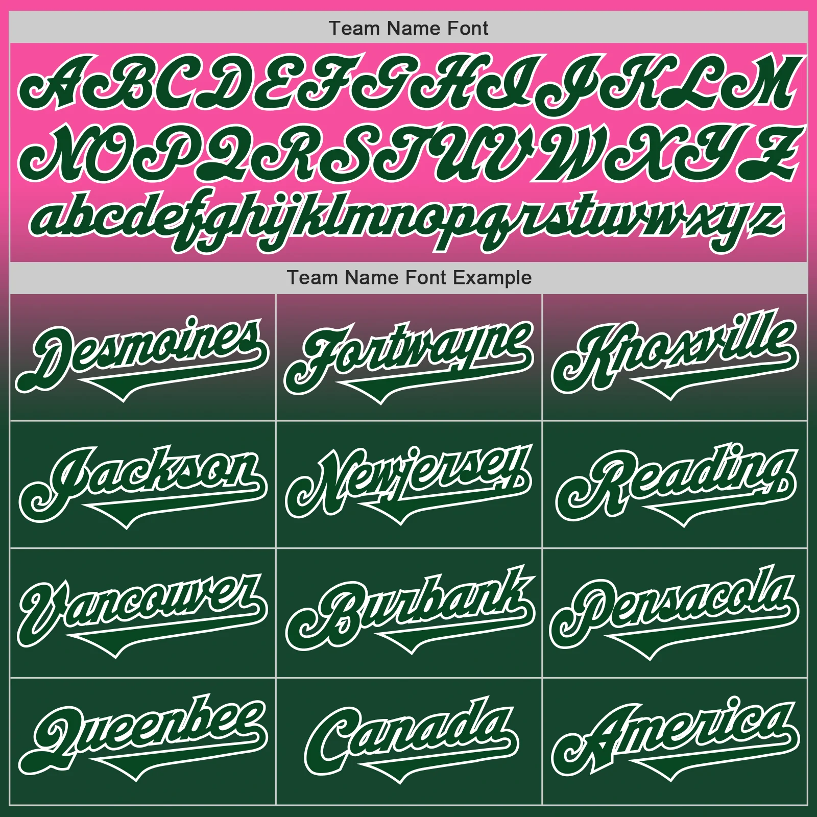 Custom Pink Green-White Authentic Fade Fashion Baseball Jersey - Image 4