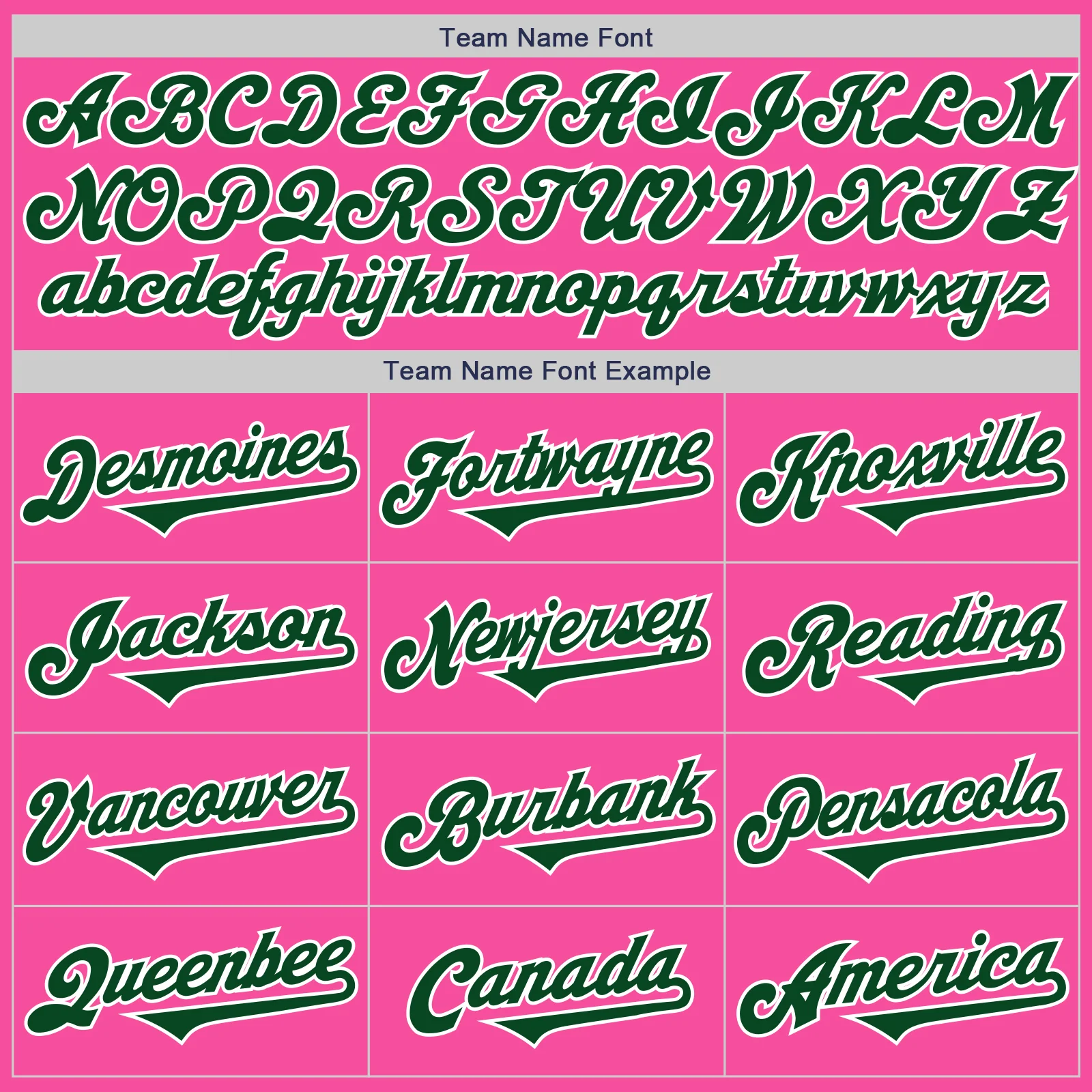 Custom Pink Green-White Authentic Two Tone Baseball Jersey - Image 4