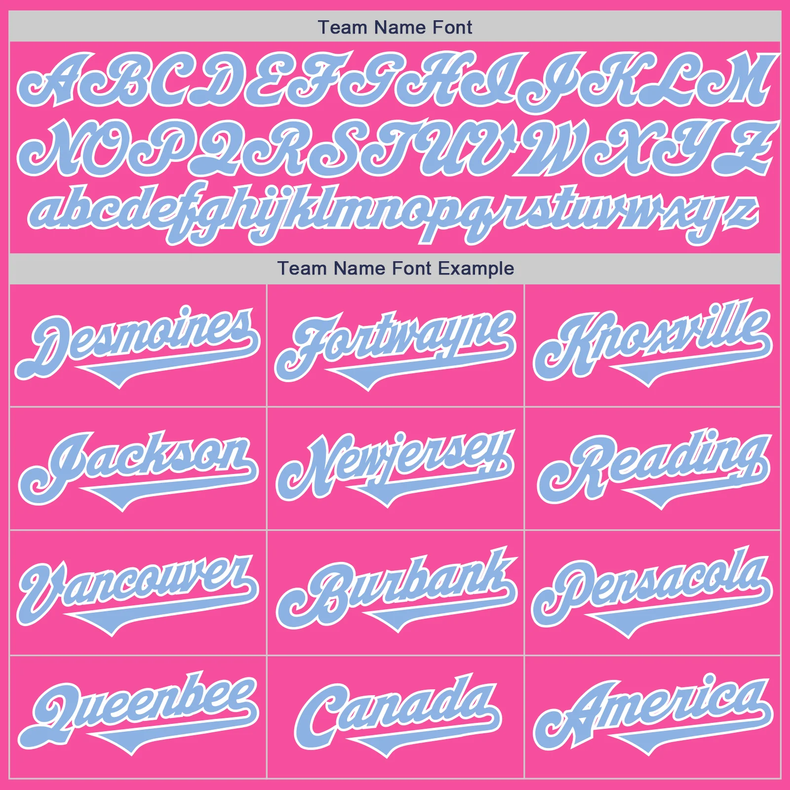 Custom Pink Light Blue-White Authentic Two Tone Baseball Jersey - Image 4