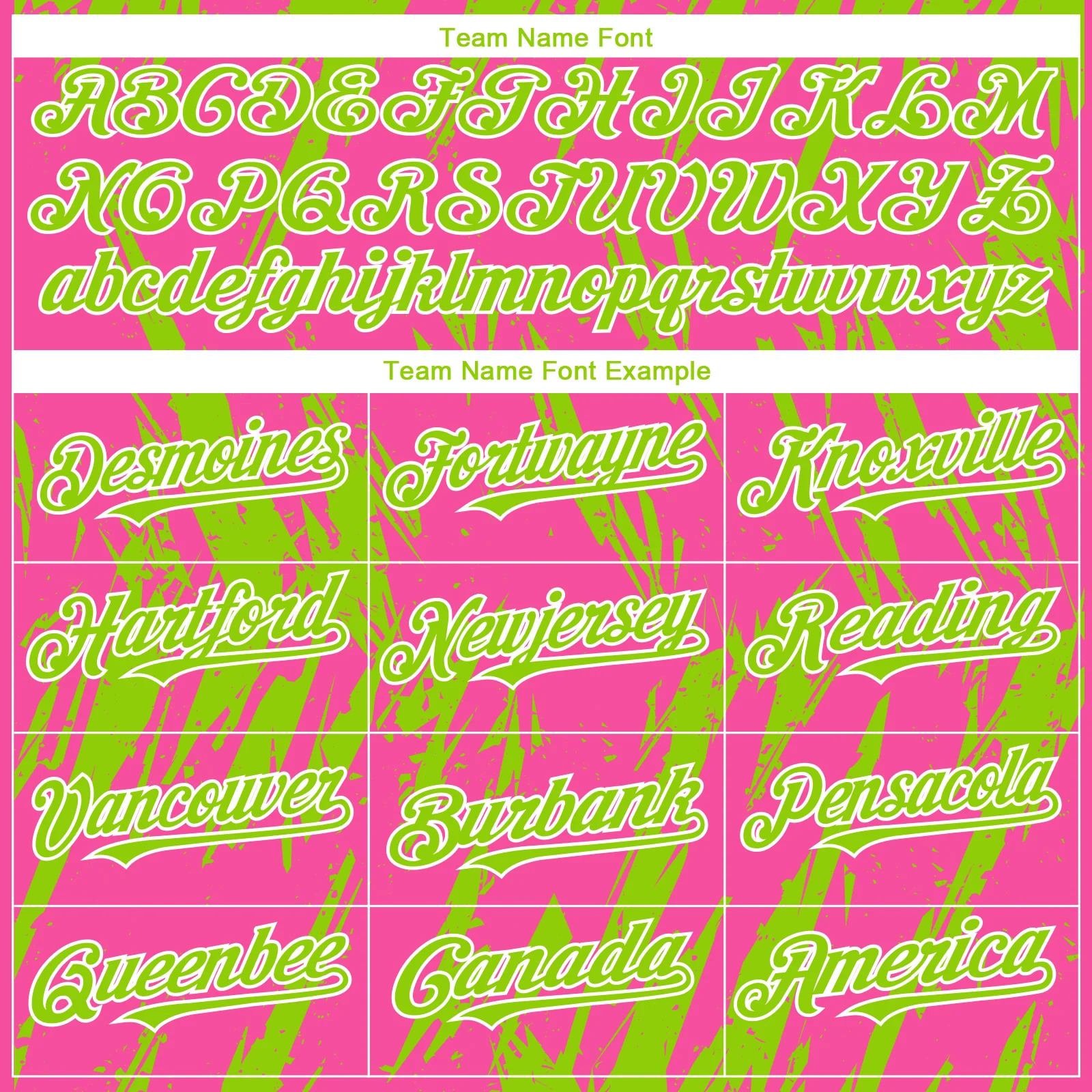Custom Pink Neon Green-White Splatter Torn Sharp Brush Stroke Authentic Baseball Jersey - Image 4
