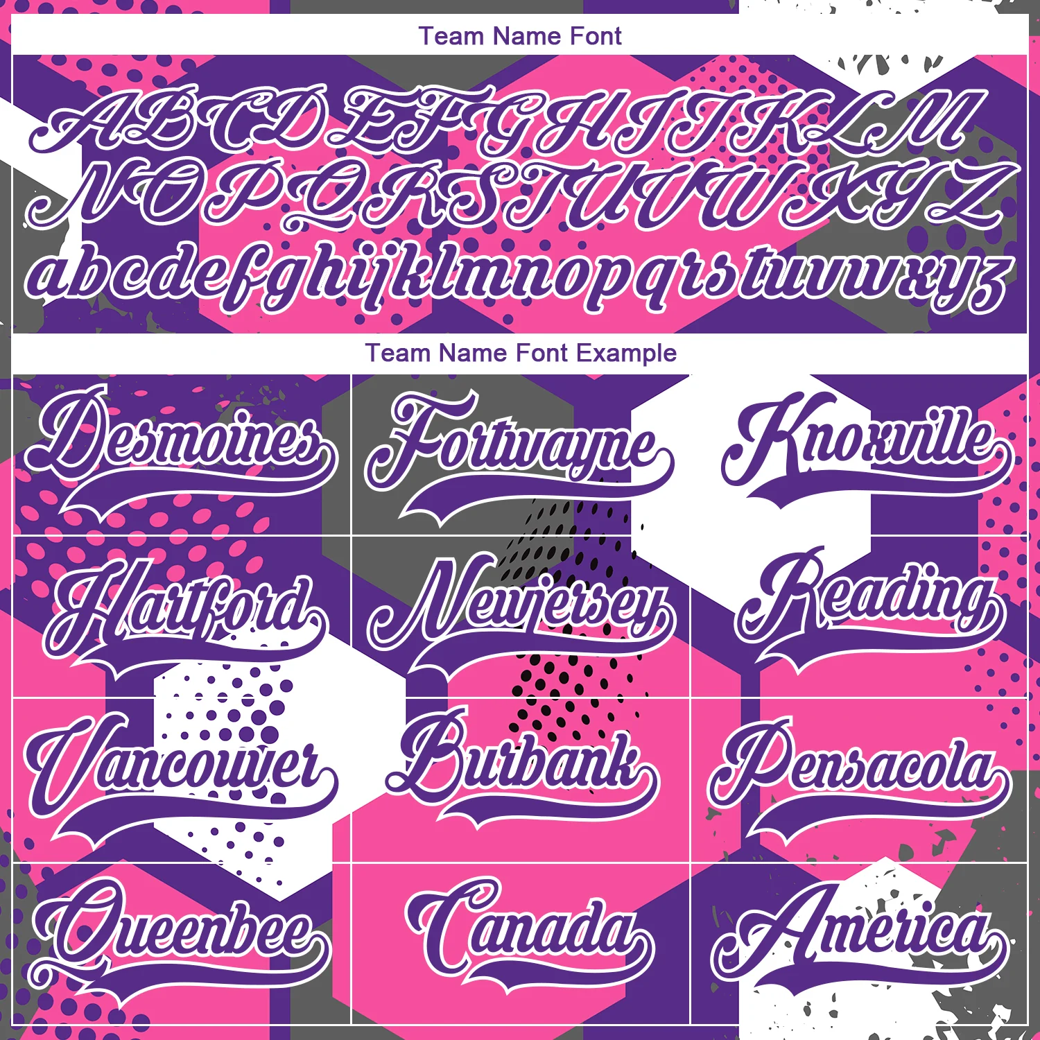 Custom Pink Purple-White 3D Pattern Geometric Shape Hockey Lace Neck Jersey - Image 6