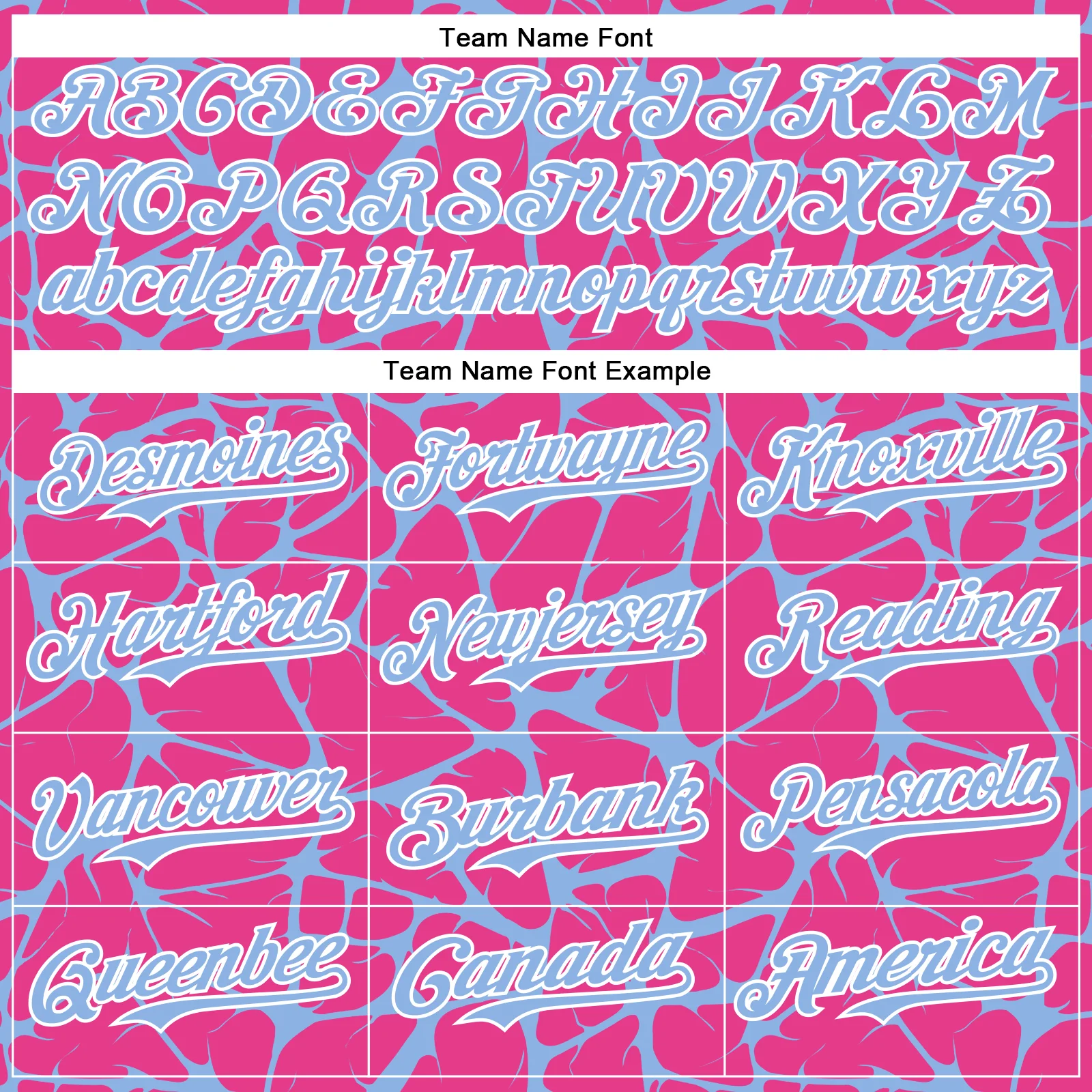 Custom Pink Light Blue-White Abstract Network Bomber Full-Snap Varsity Letterman Hoodie Jacket - Image 5