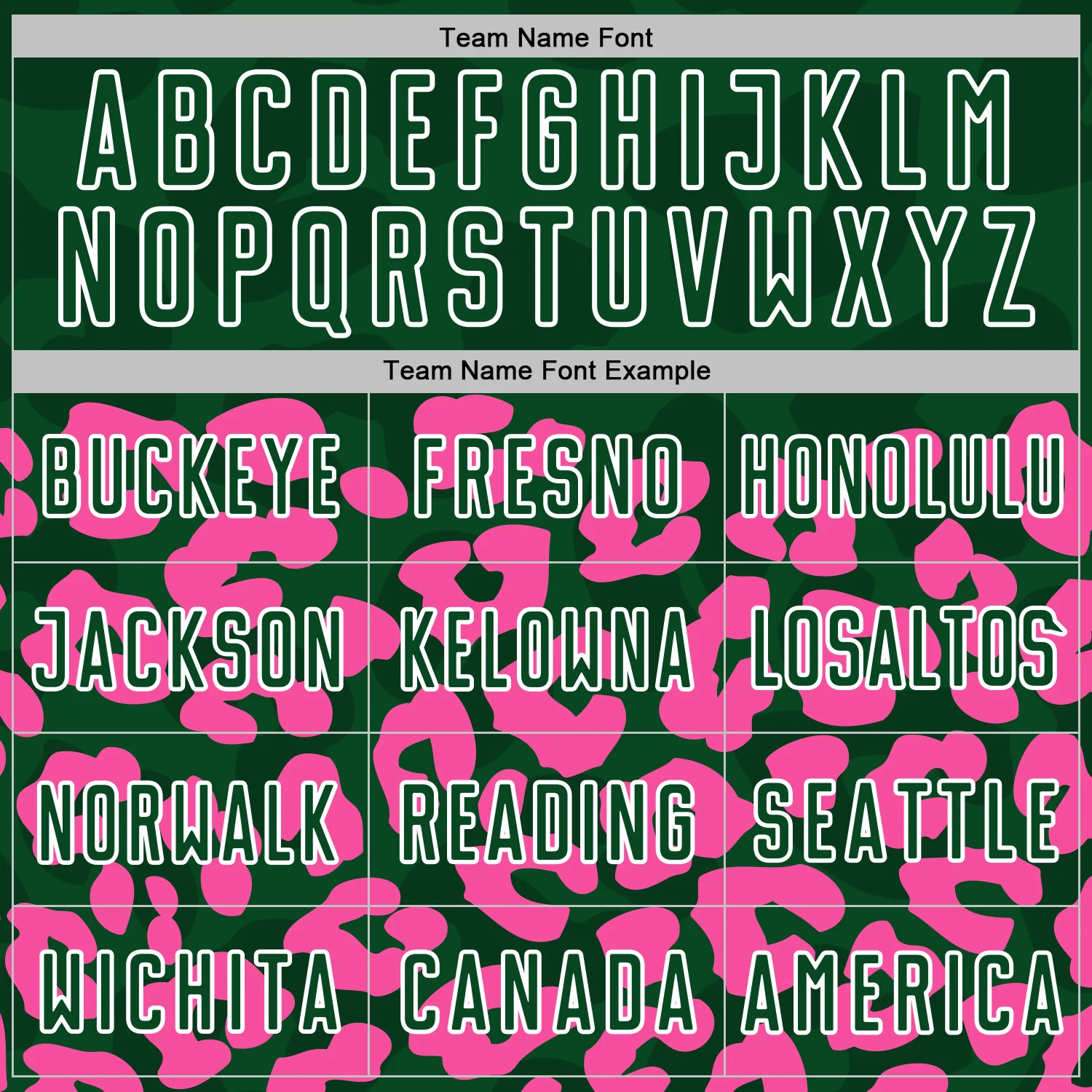 Custom Pink Green-White Animal Leopard Print Sports Sublimation Soccer Uniform Jersey - Image 5