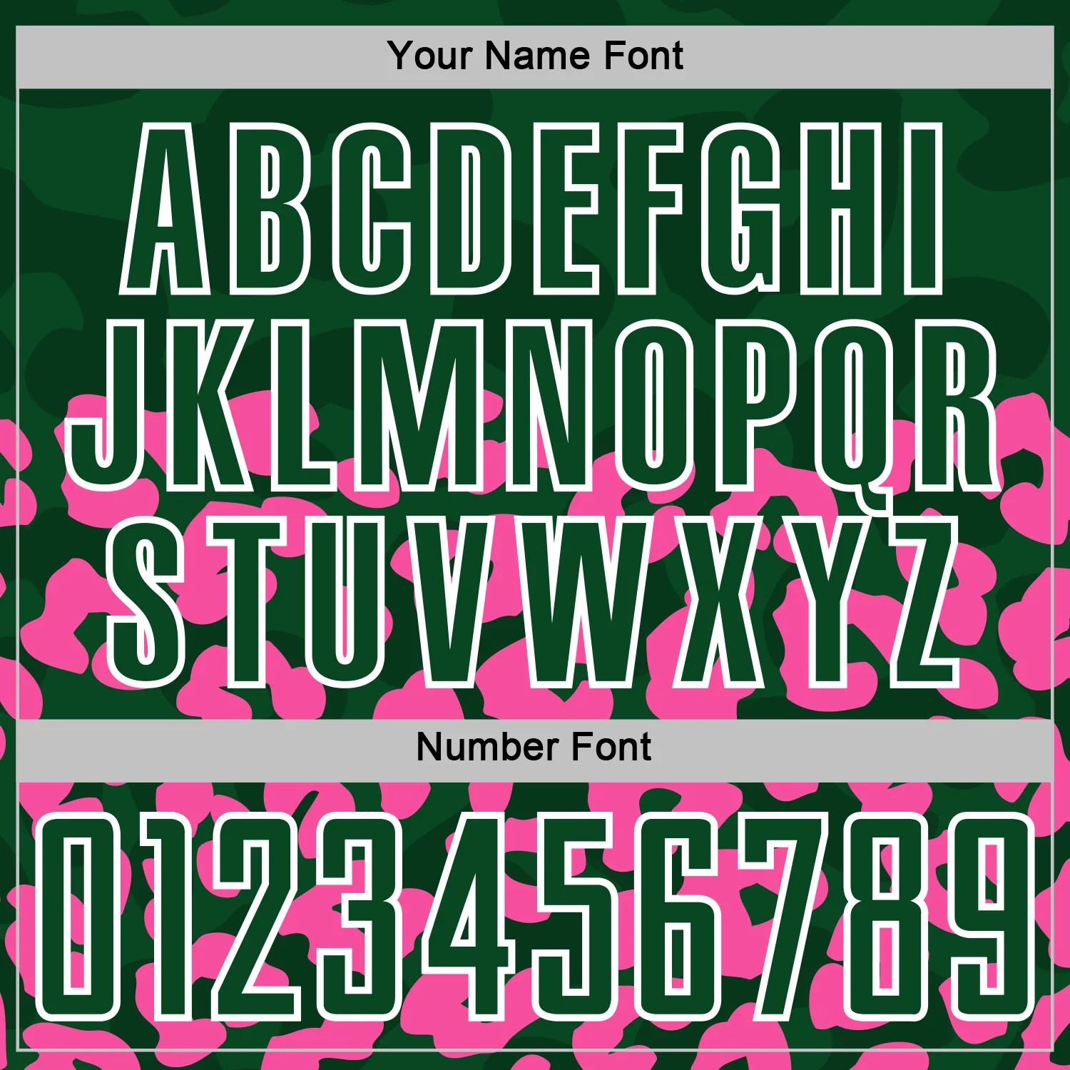 Custom Pink Green-White Animal Leopard Print Sports Sublimation Soccer Uniform Jersey - Image 6