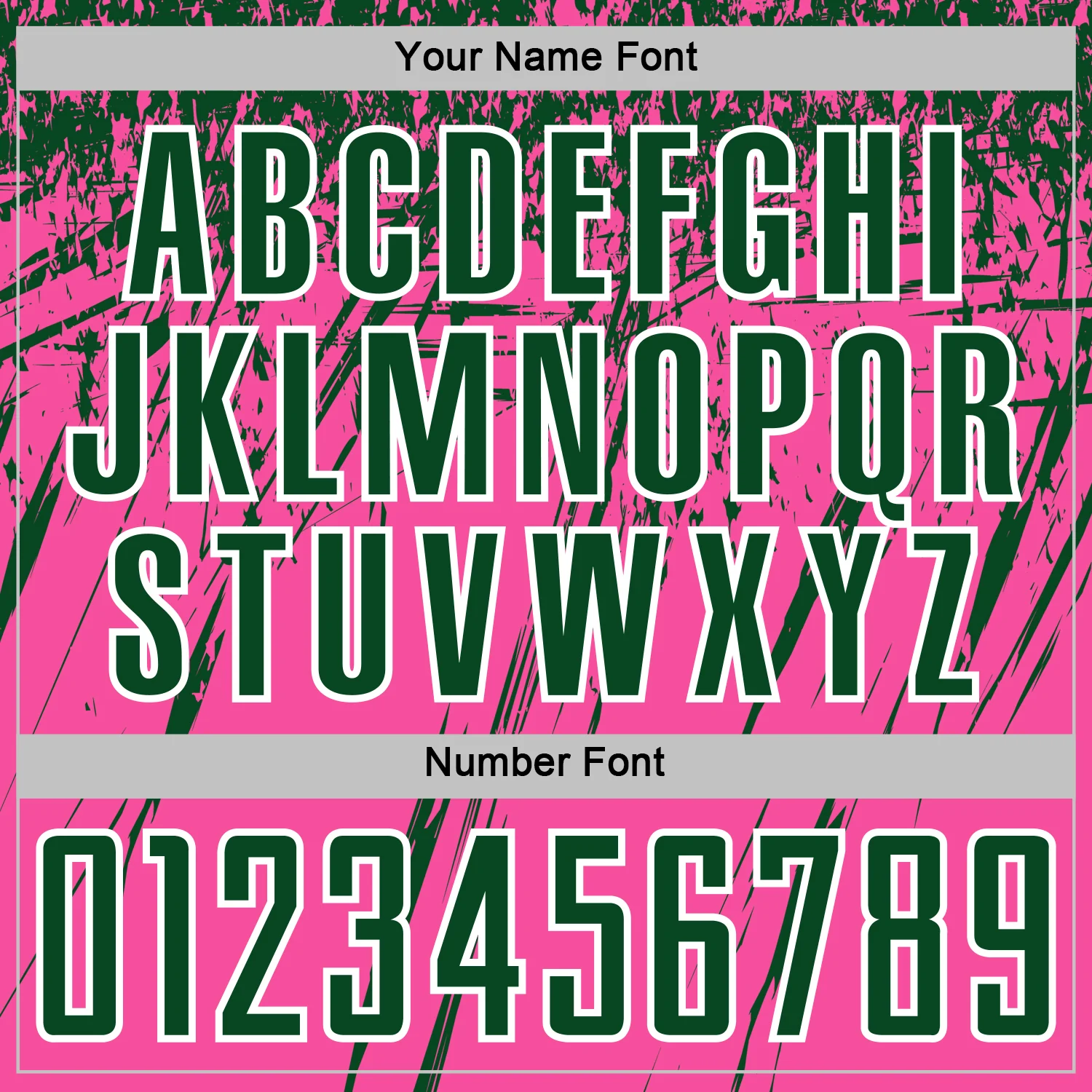 Custom Pink Green-White Splash Sports Sublimation Soccer Uniform Jersey - Image 6