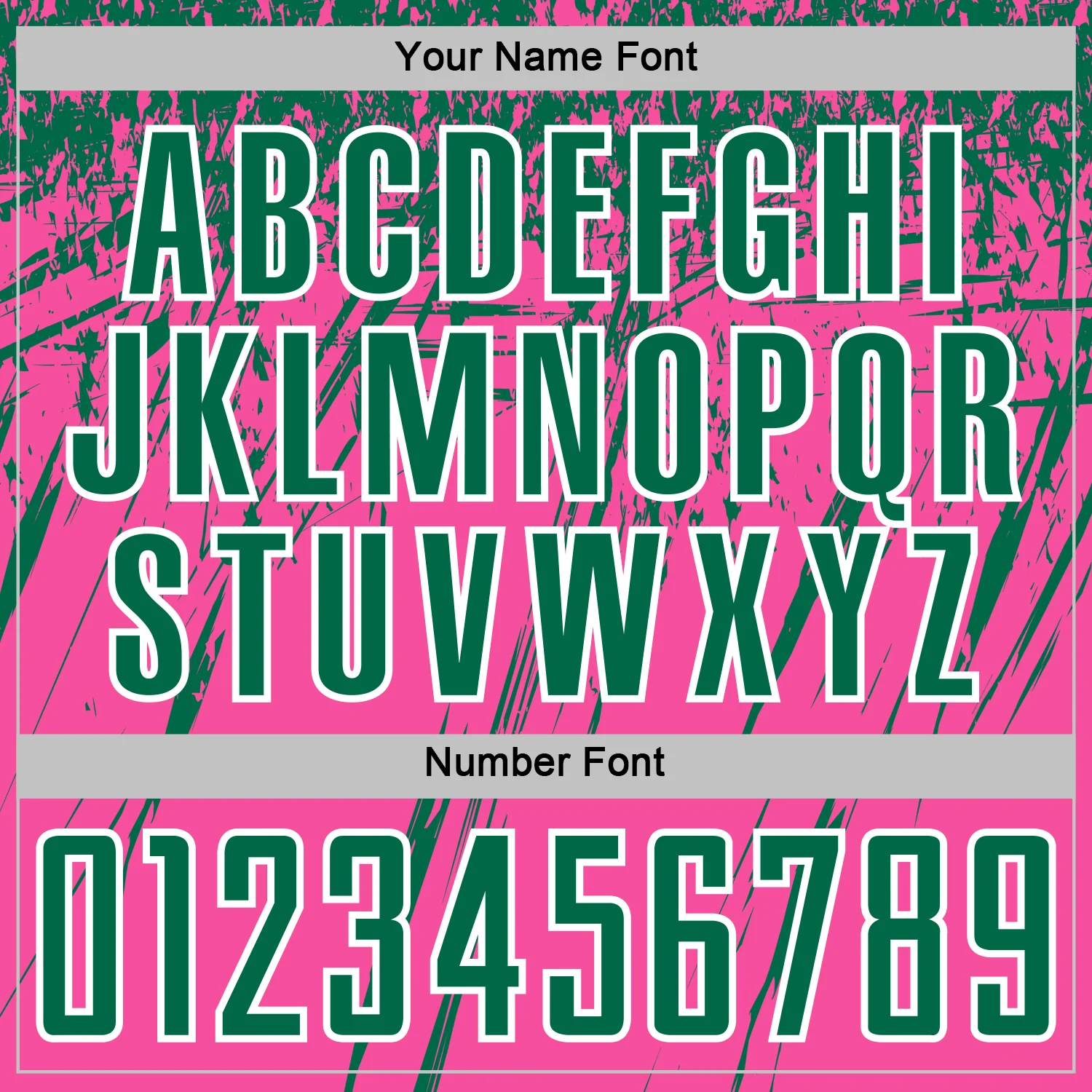 Custom Pink Kelly Green-White Splash Sports Sublimation Soccer Uniform Jersey - Image 6