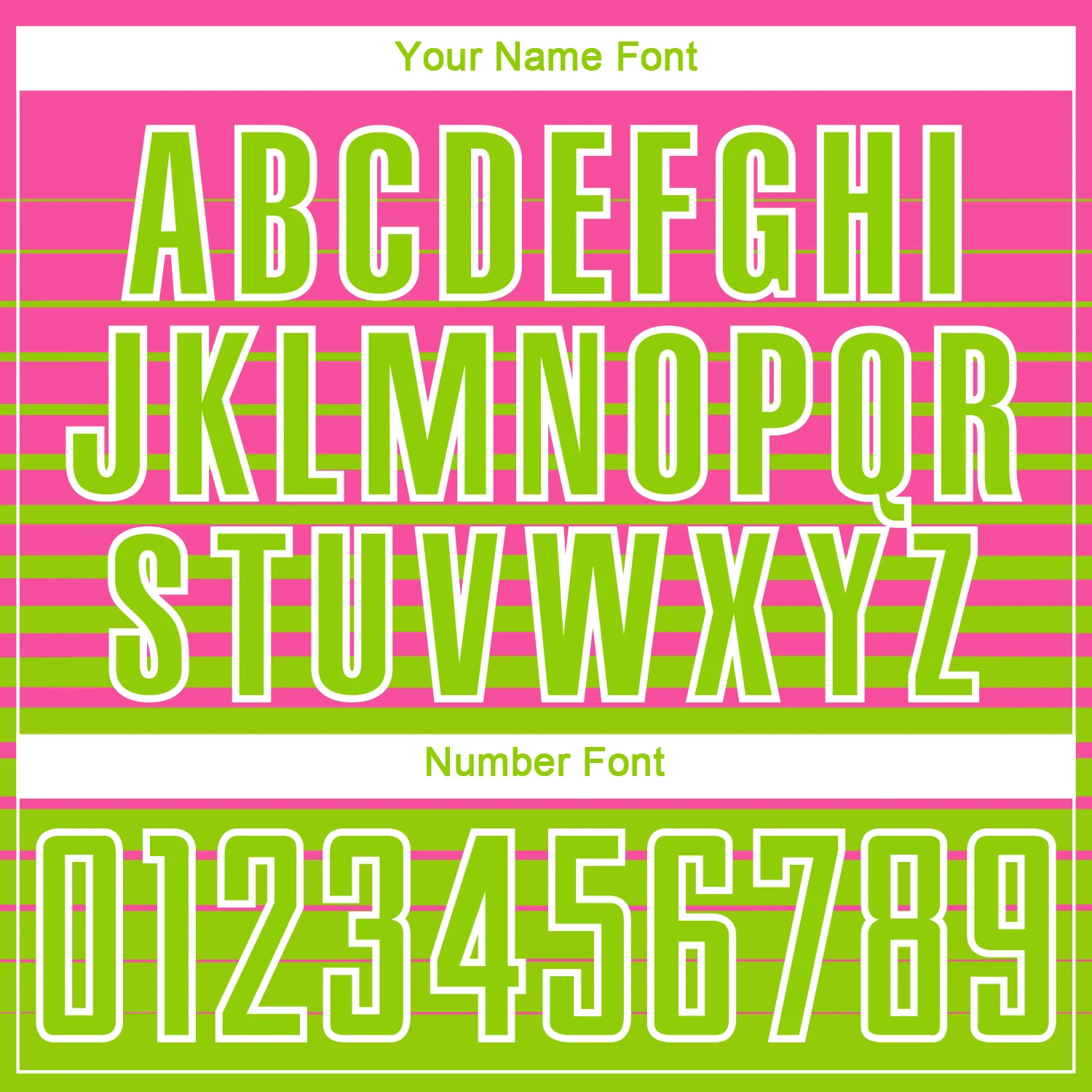 Custom Pink Neon Green-White Gradient Pinstripe Sublimation Soccer Uniform Jersey - Image 6
