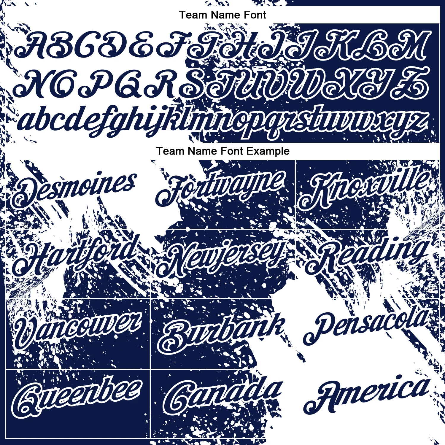 Custom White Navy 3D Pattern Design Abstract Brush Stroke Performance Polo Shirt - Image 4
