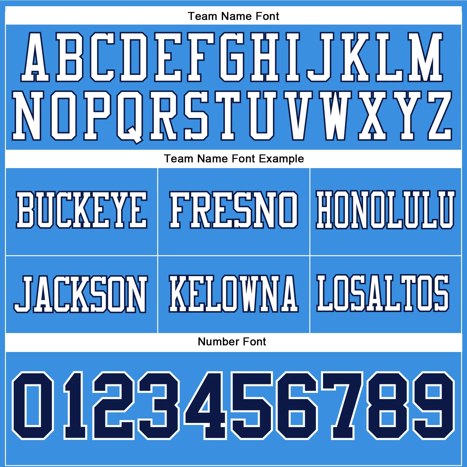 Custom Powder Blue Navy-White Authentic Football Jersey - Image 4