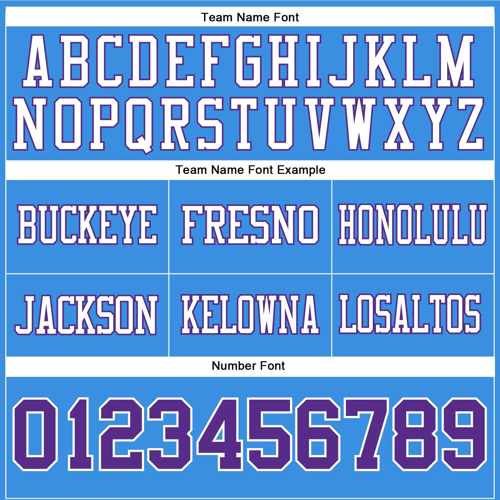 Custom Powder Blue Purple-White Authentic Football Jersey - Image 4