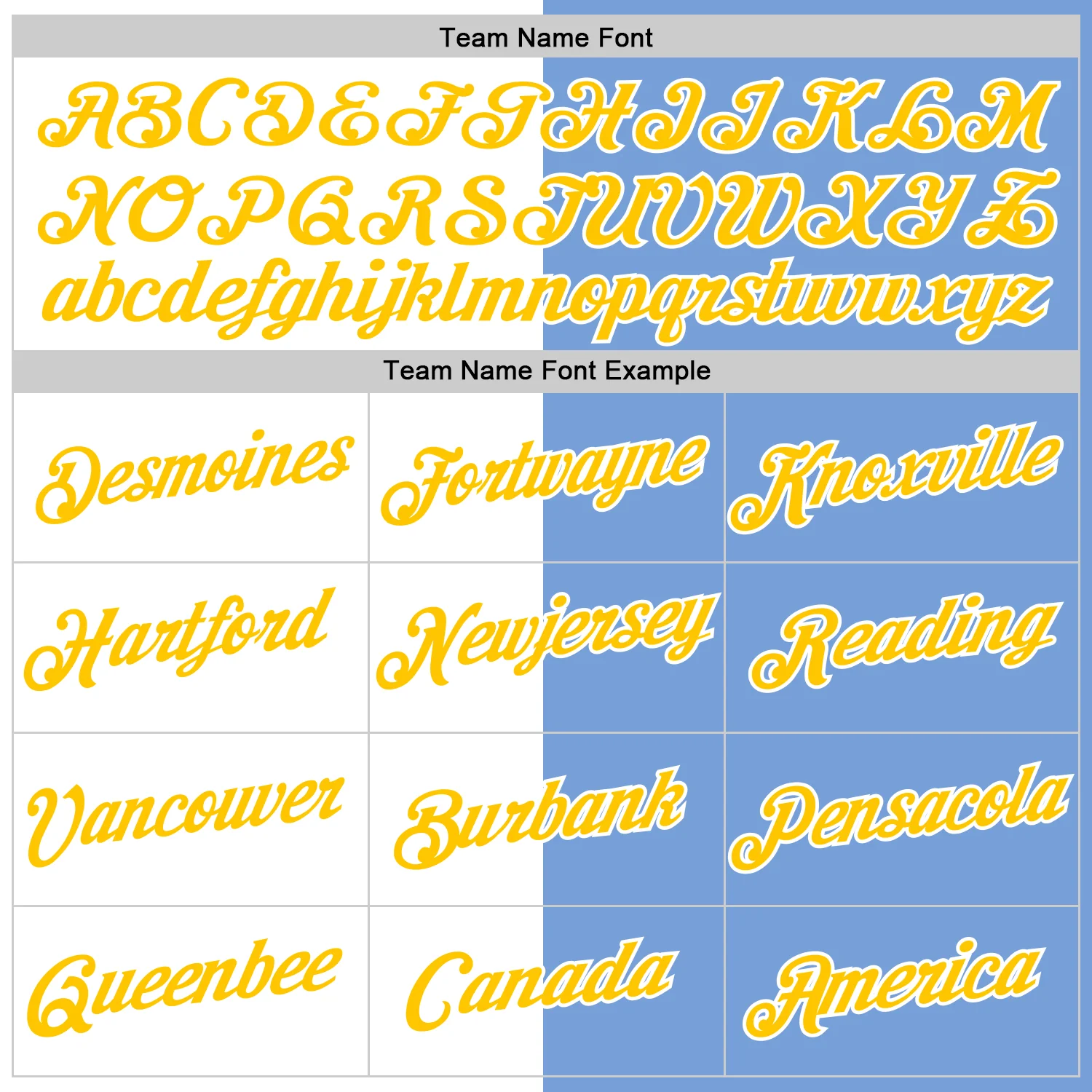 Custom Powder Blue Yellow-White Split Fashion Performance T-Shirt - Image 3