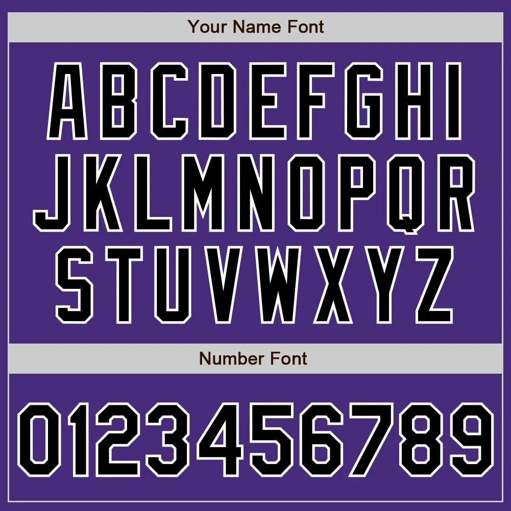 Custom Purple Black-White Authentic Two Tone Baseball Jersey - Image 5