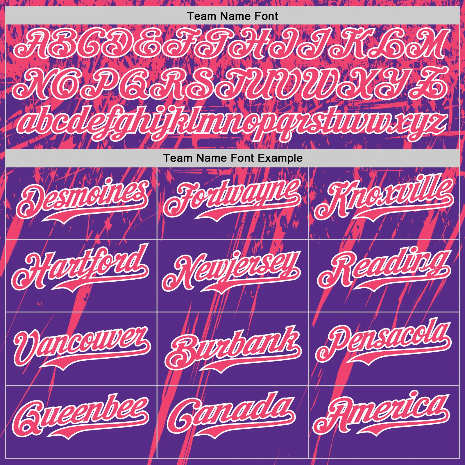 Custom Purple Neon Pink-White Distressed Scratch Brush Stroke Authentic Baseball Jersey - Image 4