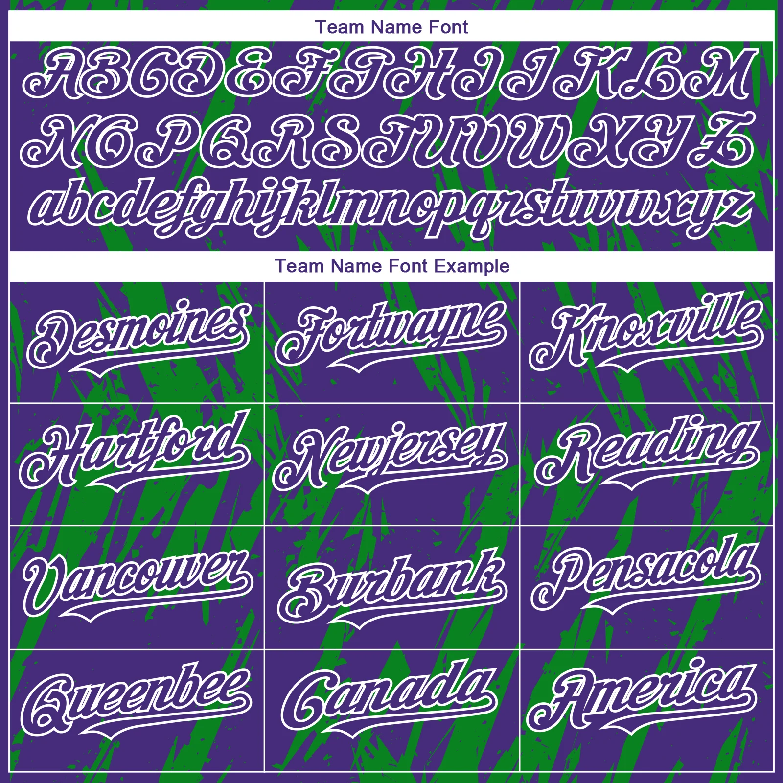 Custom Purple White-Grass Green Splatter Torn Sharp Brush Stroke Authentic Baseball Jersey - Image 4