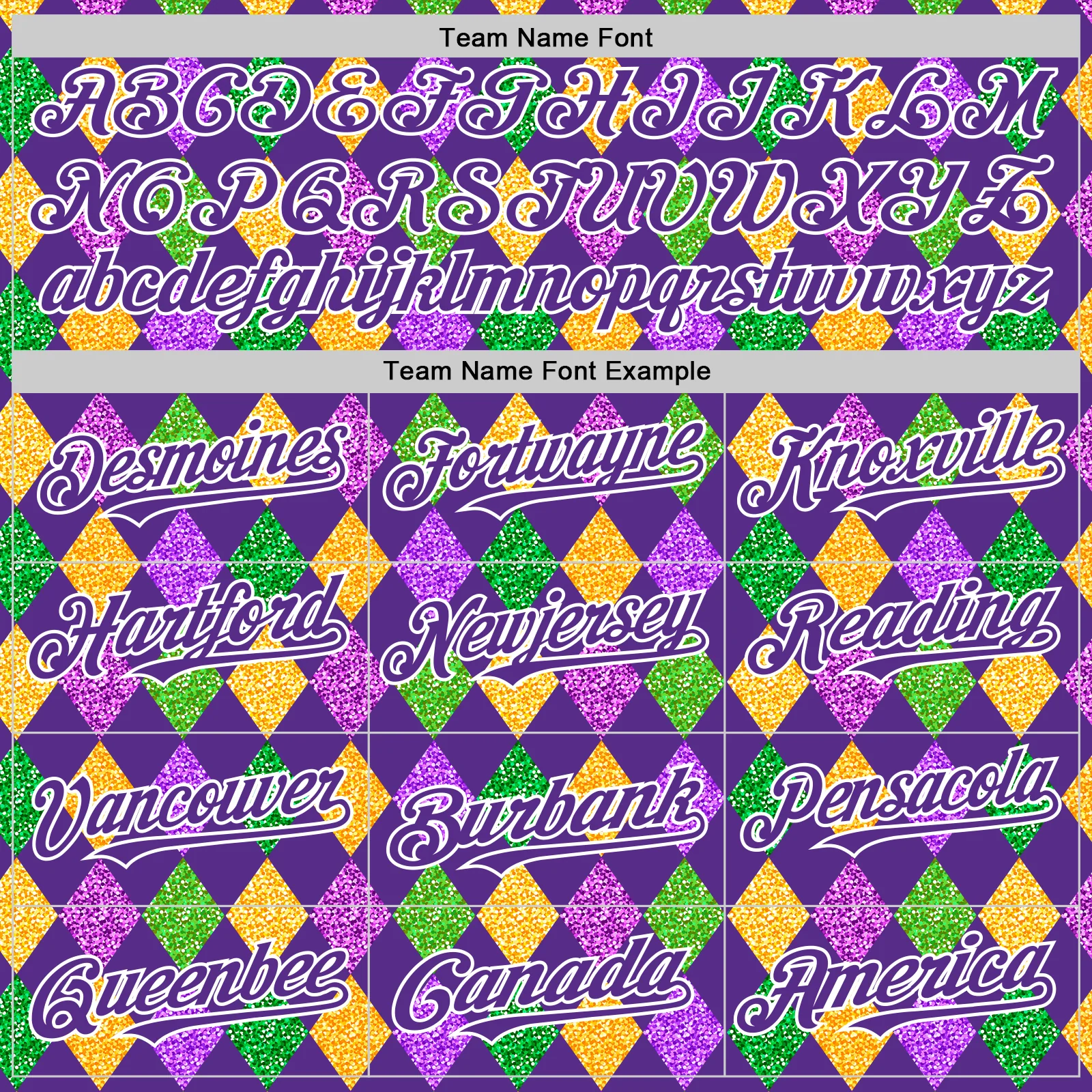 Custom Purple White 3D Pattern Design Mardi Gras Shrove Tuesday Authentic Baseball Jersey - Image 4