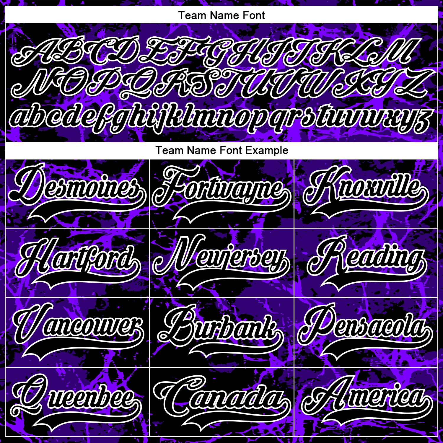 Custom Purple Black-White Lightning Hockey Lace Neck Jersey - Image 6