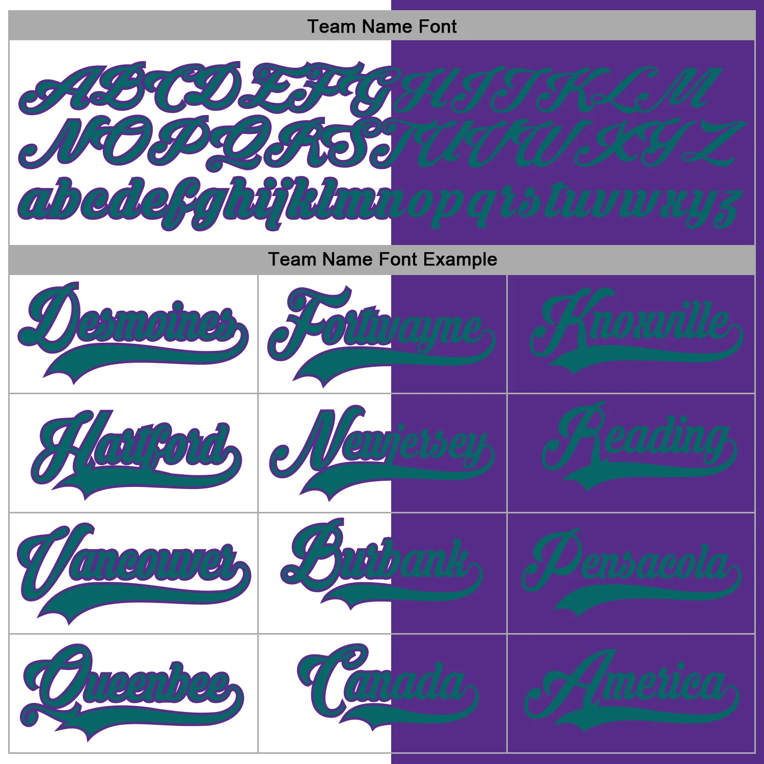 Custom Purple Teal-White Split Fashion Hockey Lace Neck Jersey - Image 4