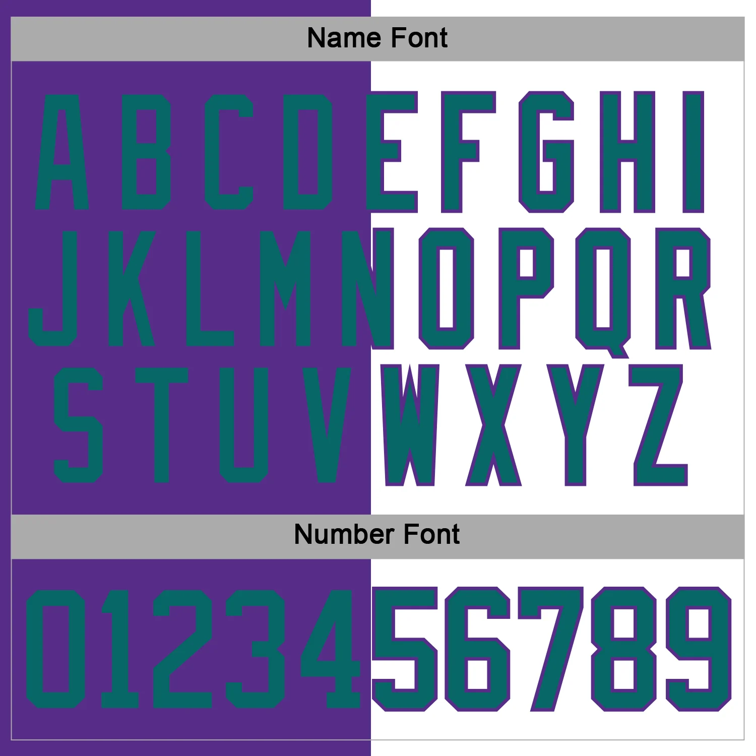 Custom Purple Teal-White Split Fashion Hockey Lace Neck Jersey - Image 5