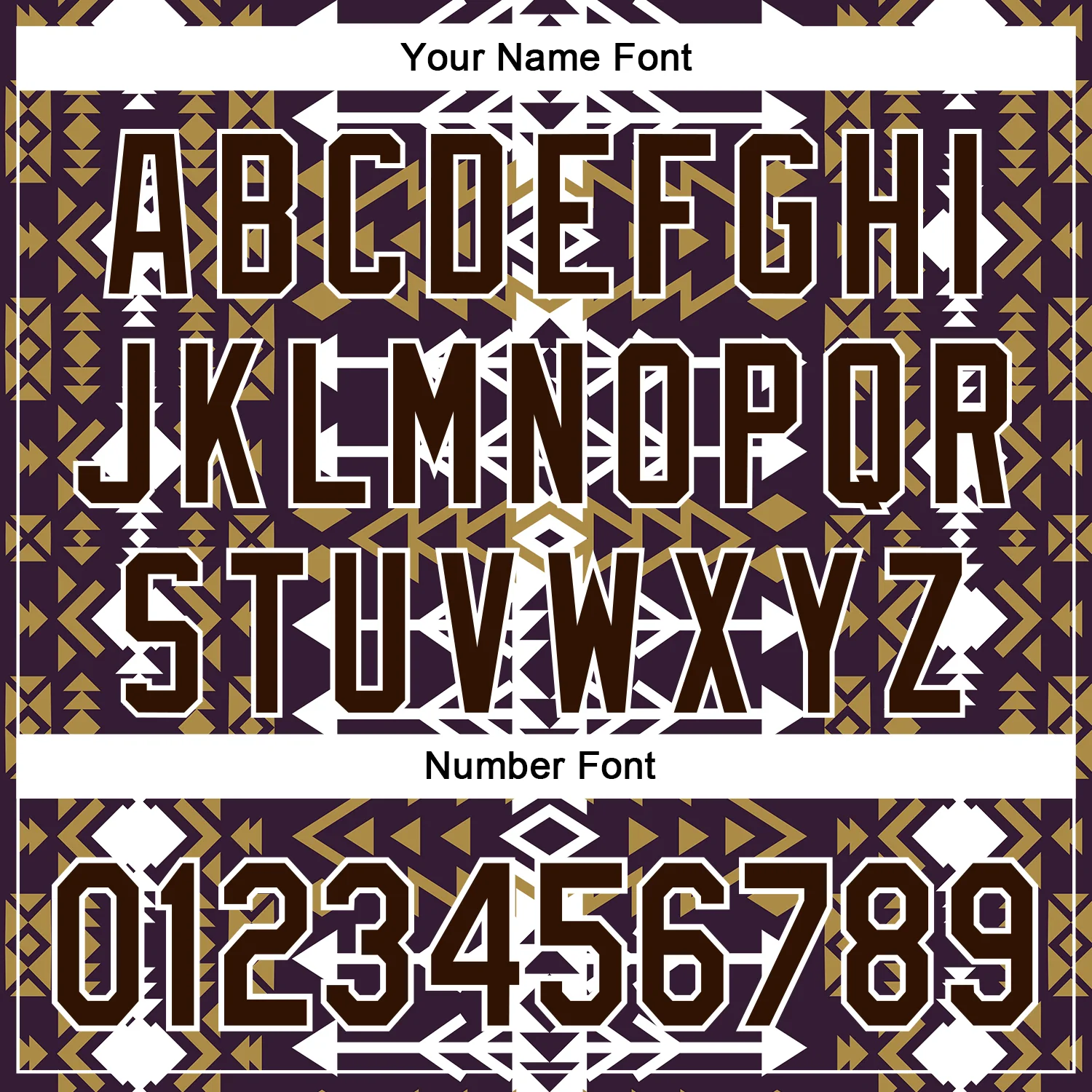 Custom Purple Brown-White 3D Pattern Design Western Cowboy Tribal Ethnic Sports Pullover Sweatshirt Hoodie - Image 4