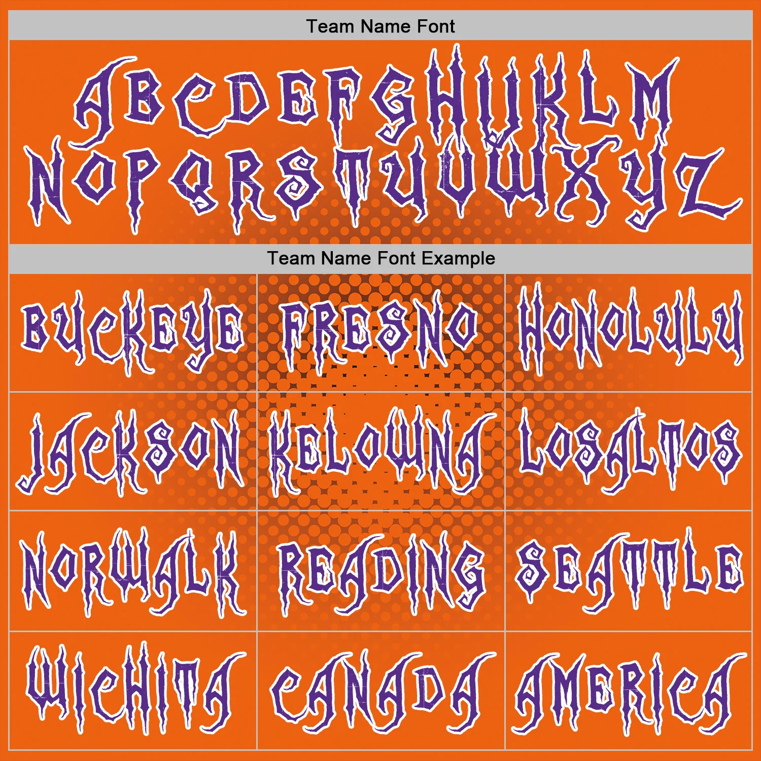 Custom Purple Orange-White 3D Halloween Pumpkin Doodle Party Costume Ideas Sports Pullover Sweatshirt Hoodie - Image 3