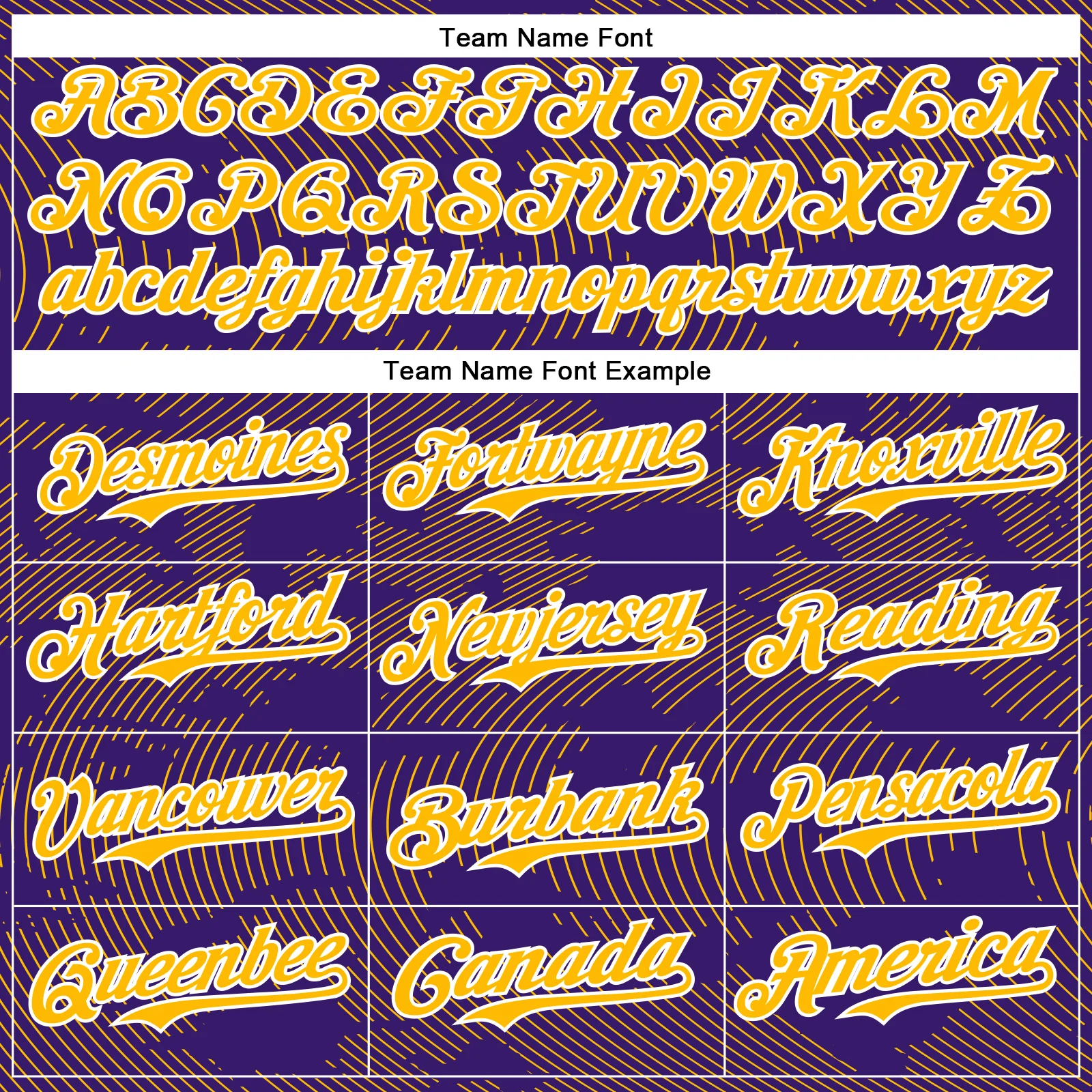Custom Purple Gold-White Curve Lines Bomber Full-Snap Varsity Letterman Hoodie Jacket - Image 5