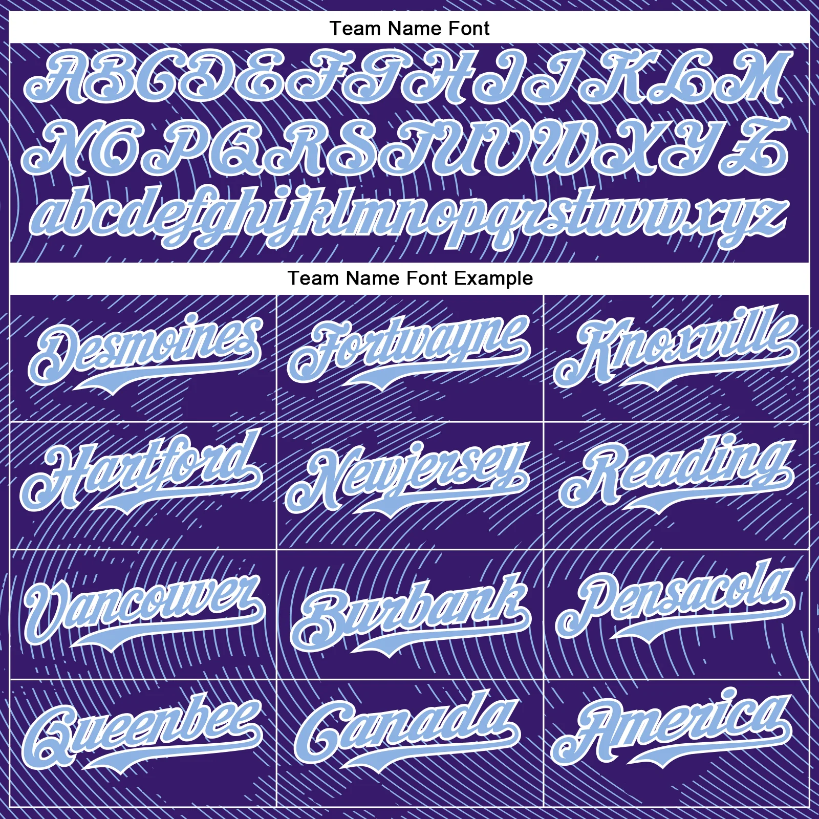 Custom Purple Light Blue-White Curve Lines Bomber Full-Snap Varsity Letterman Hoodie Jacket - Image 5