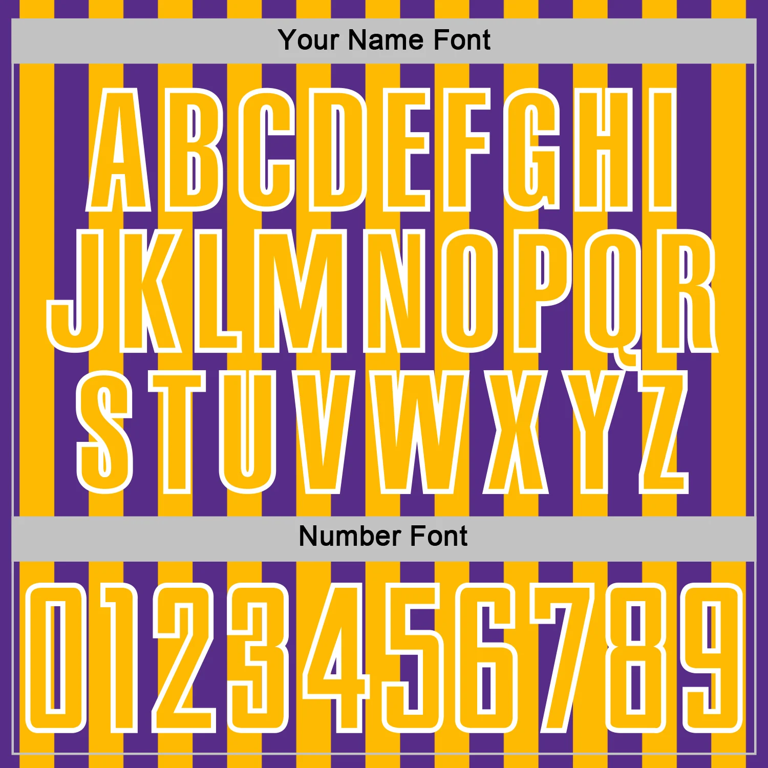 Custom Purple Gold-White Stripe Sports Sublimation Soccer Uniform Jersey - Image 6