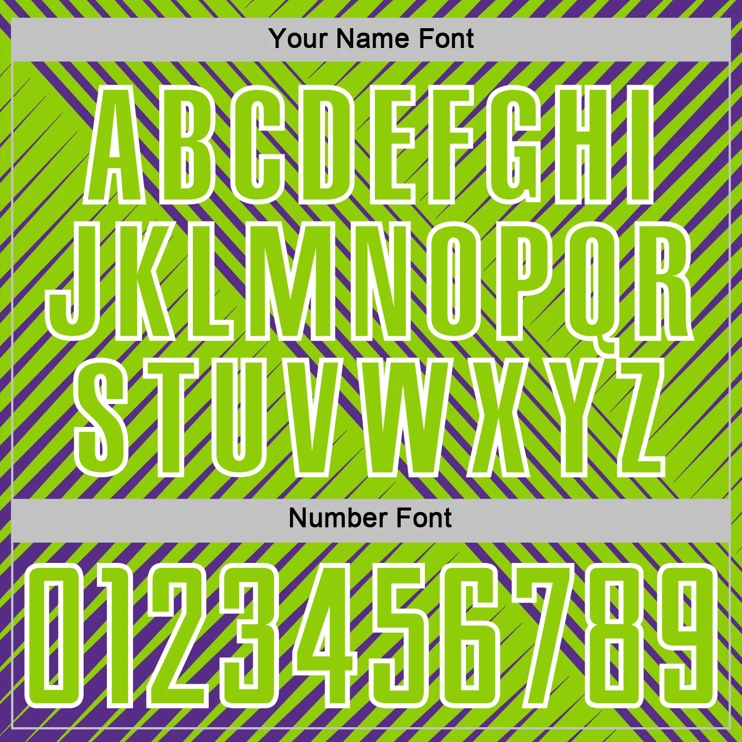 Custom Purple Neon Green-White Line Sublimation Soccer Uniform Jersey - Image 6