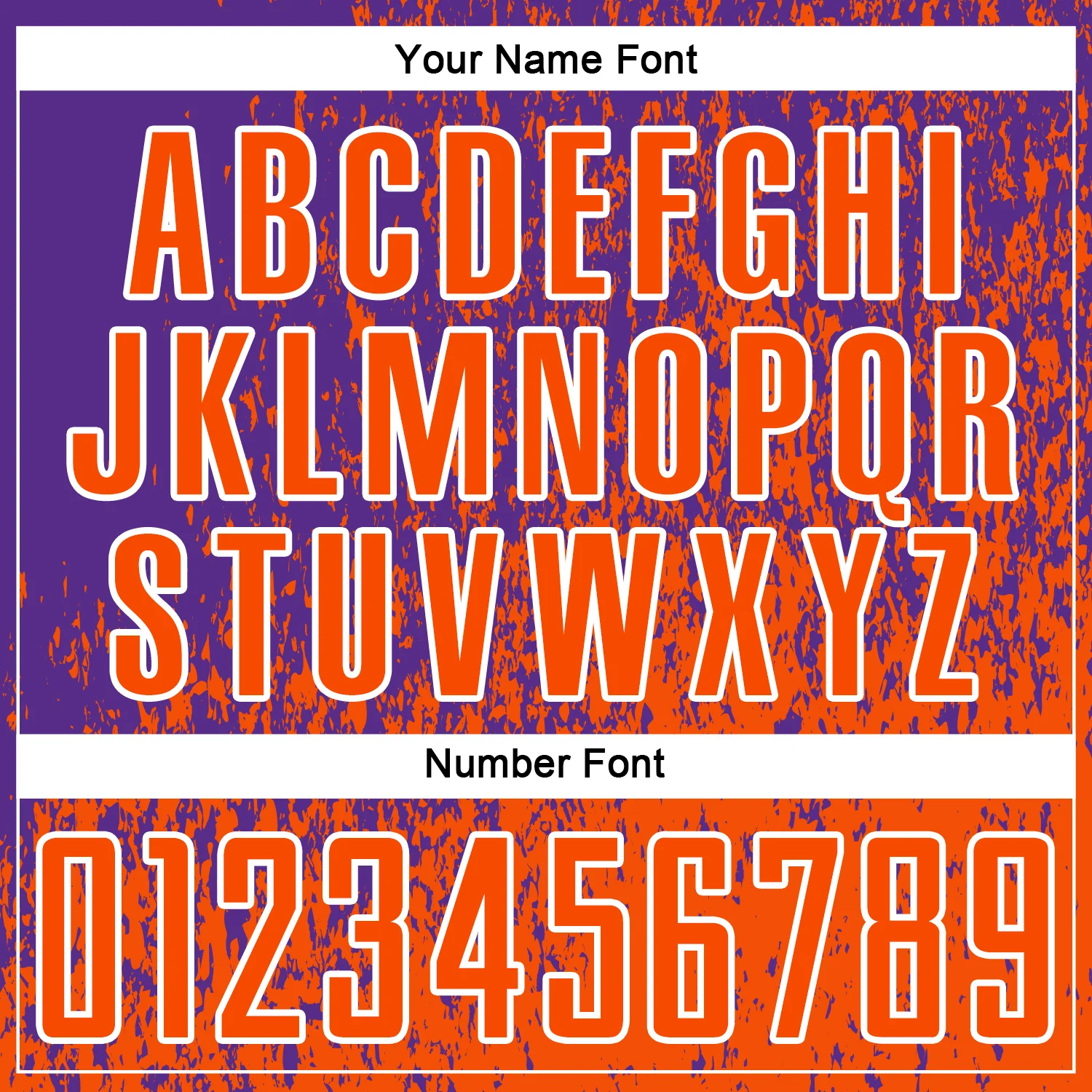 Custom Purple Orange-White Abstract Fragment Art Sublimation Soccer Uniform Jersey - Image 6