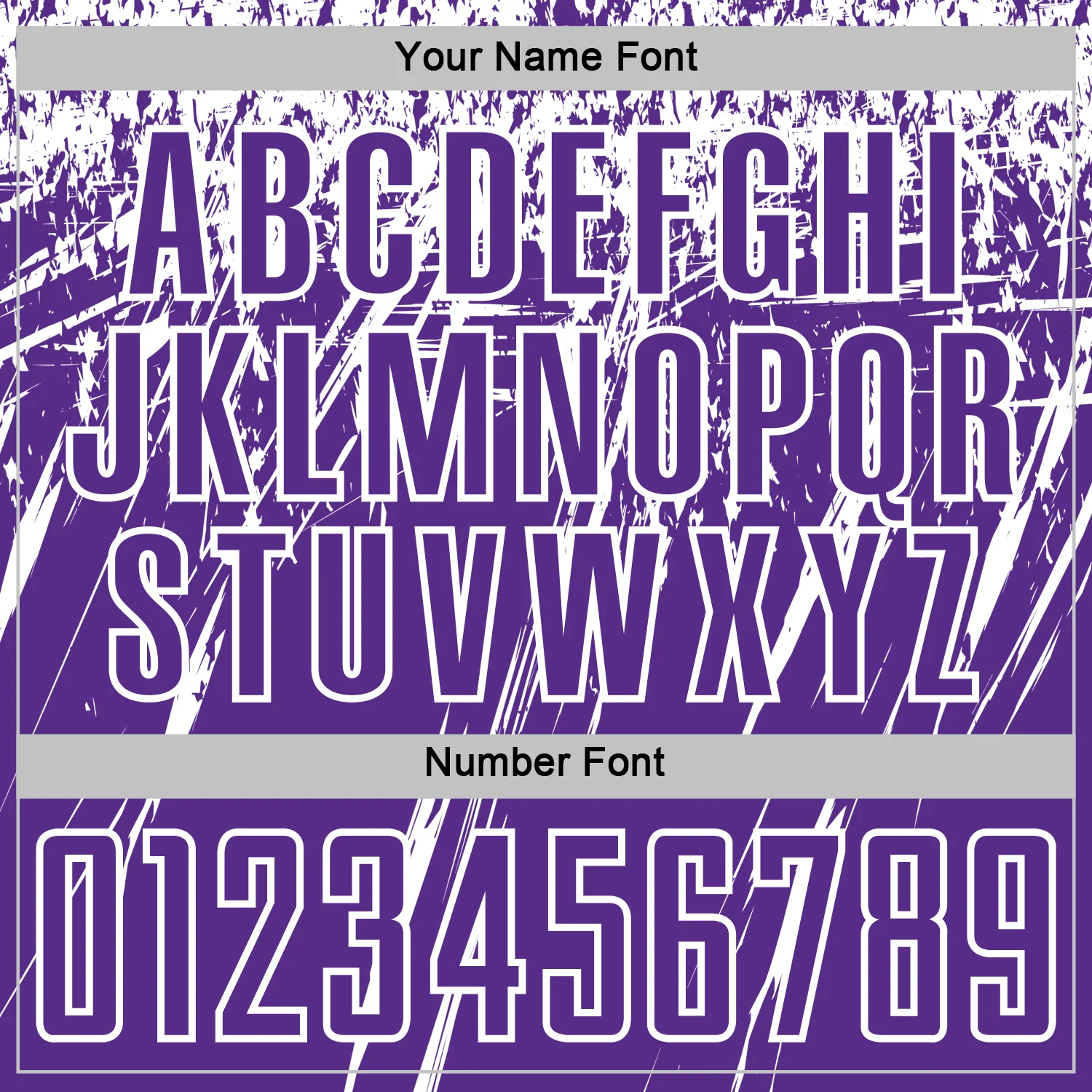 Custom Purple White Splash Sports Sublimation Soccer Uniform Jersey - Image 6
