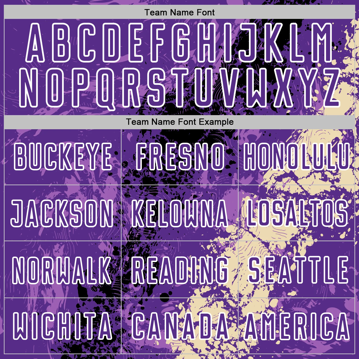 Custom Purple White Black-Cream Dripping Splatter Cracked Texture Sublimation Soccer Uniform Jersey - Image 5