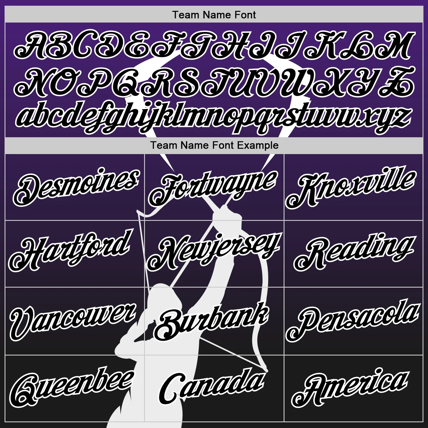 Custom Purple Black-White 3D Pattern Design Arrow Archery Bow Target Performance T-Shirt - Image 3