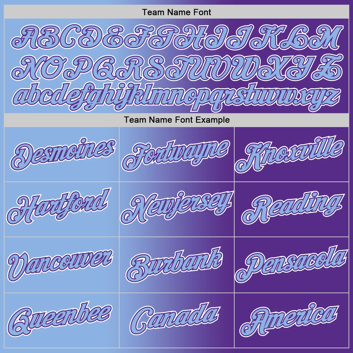 Custom Purple Light Blue-White Gradient Fashion Performance T-Shirt - Image 4
