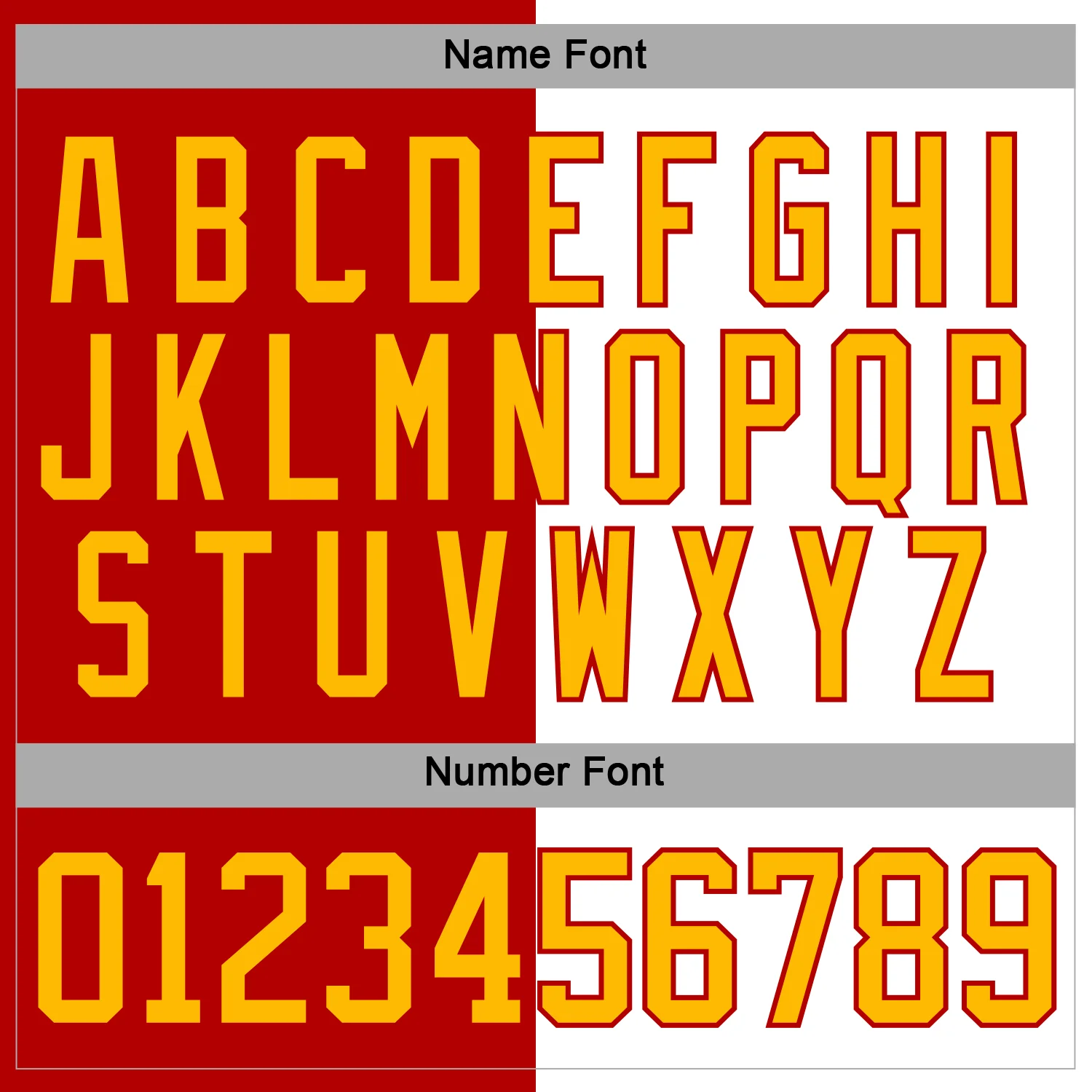 Custom Red Gold-White Split Fashion Hockey Lace Neck Jersey - Image 5