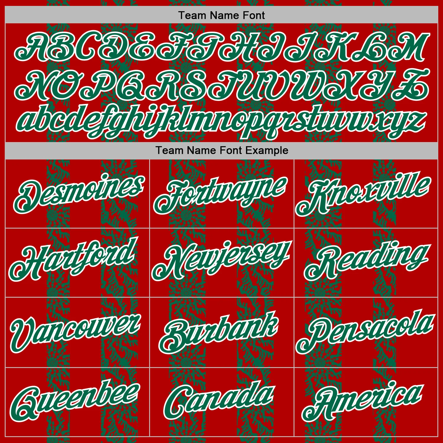 Custom Stitched Red Kelly Green-White Abstract Shape Pattern Sports Pullover Sweatshirt Hoodie - Image 5